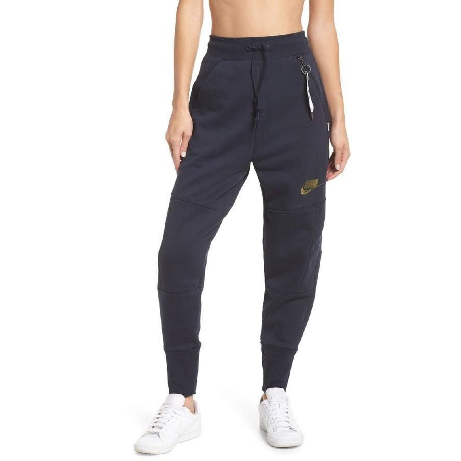 Nike Nike Women’s NSW Logo Ankle Quilted Joggers Size XS Size 25" / US 0 / IT 36 - 3 Thumbnail