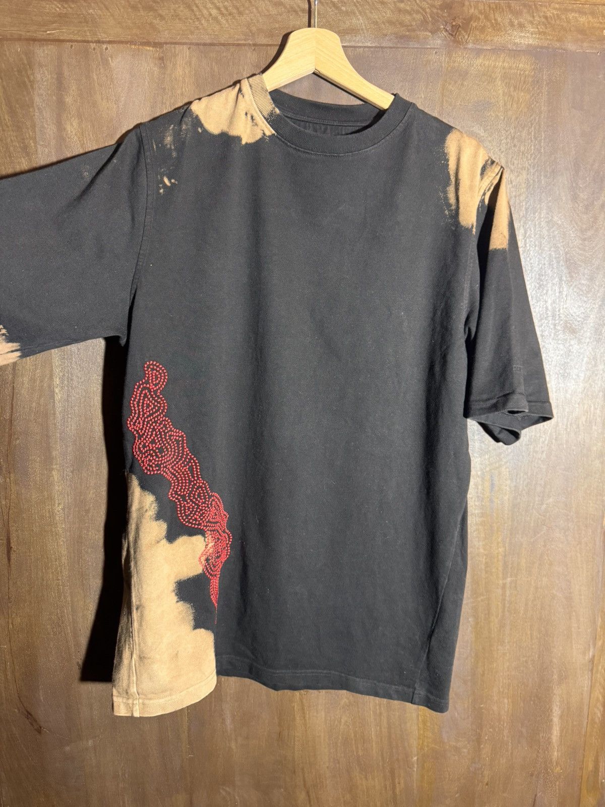 Damir Doma damir doma runway fw18 embroderied bleached t-shirt XS Size US XS / EU 42 / 0 - 7 Thumbnail