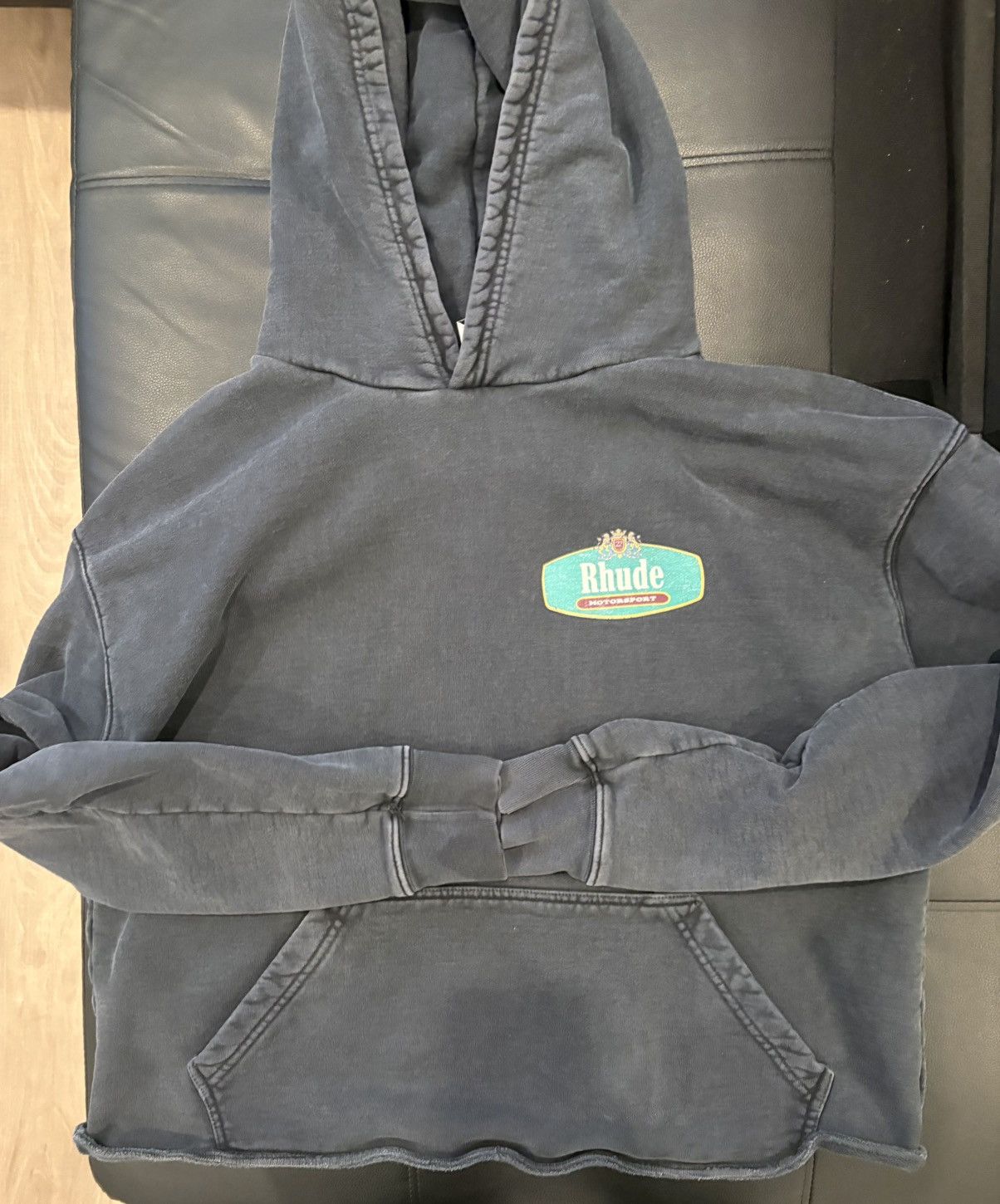 Rhude Rhude Racing Crest Hoodie Size US M / EU 48-50 / 2 - 2 Thumbnail