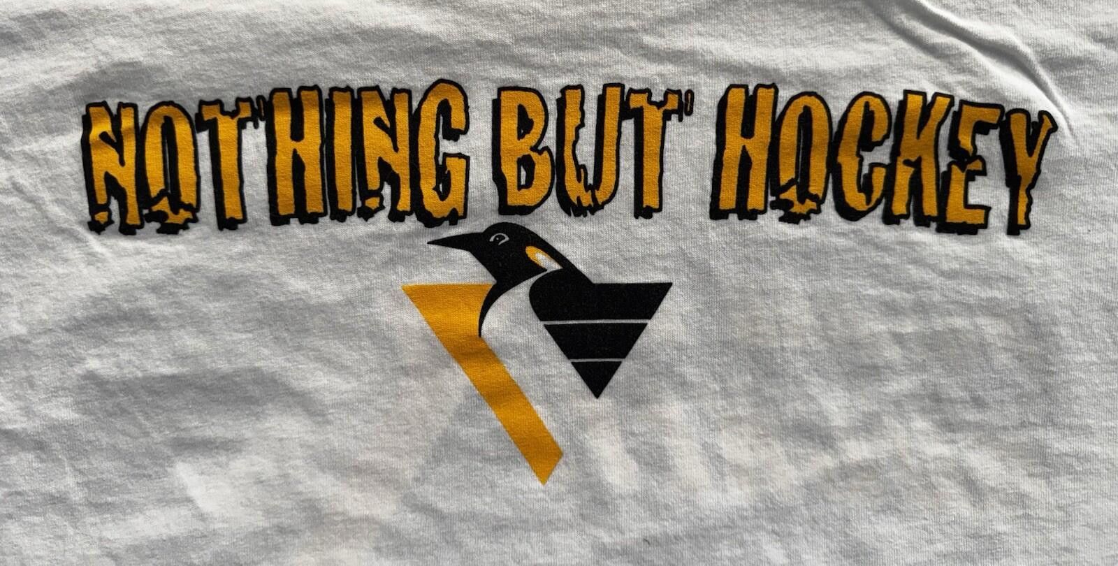 Vintage Vintage 90 1999 Pittsburgh Penguins NHL Hockey Single Stitch Size ONE SIZE - 4 Thumbnail