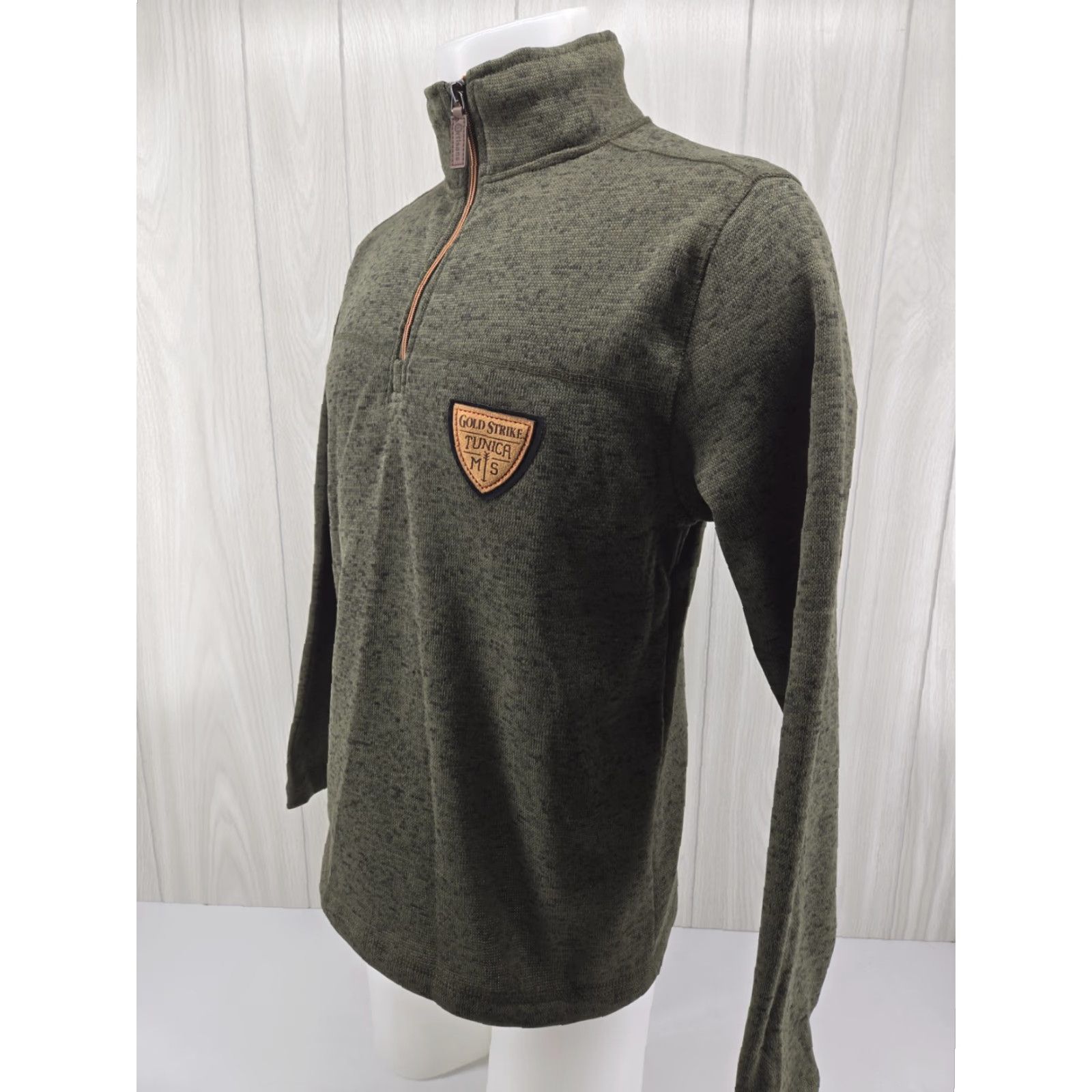 Vintage Gold Strike Casino Resort Sweatshirt Men Green XL? Size US M / EU 48-50 / 2 - 3 Thumbnail