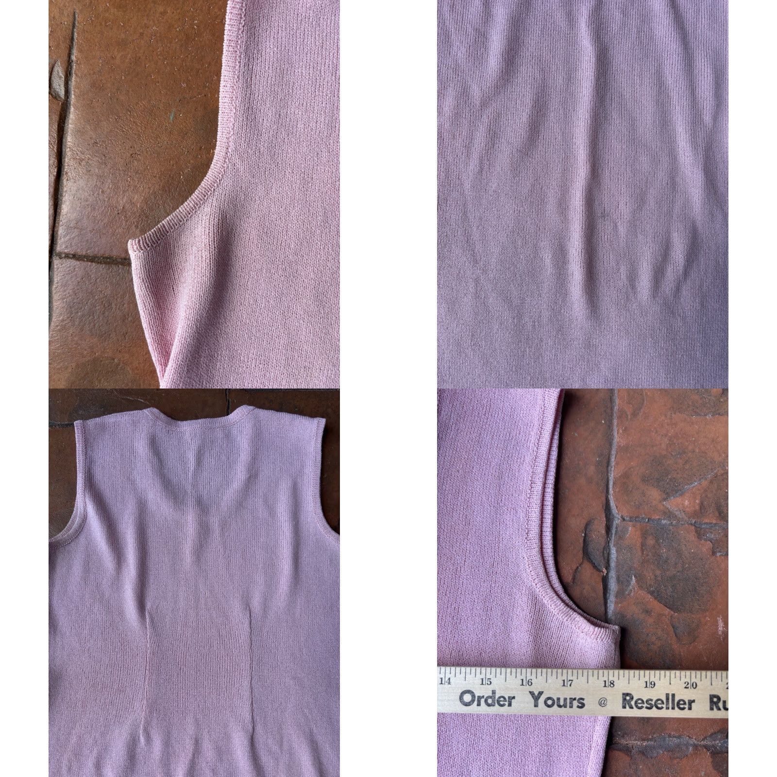 Vintage VINTAGE? Kourosh Pink Sleeves Cocktail Dress Womens 12 Barbie Dress Womens Short Pink Party/Cocktail Barbie Bodycon Tank Dress Round Neck Pullover Size XL / US 12-14 / IT 48-50 - 8 Thumbnail