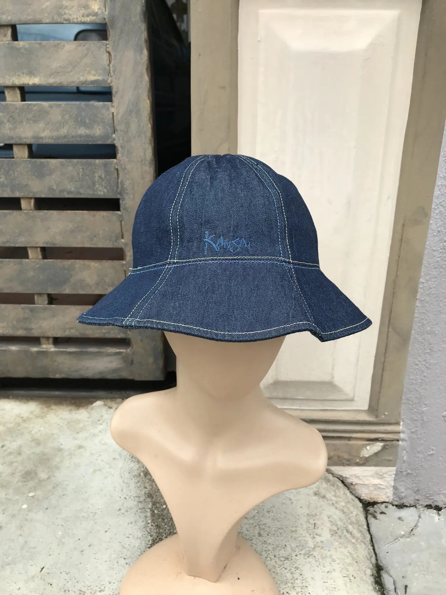 Kansai Yamamoto Kansai Denim Hat Size ONE SIZE - 2 Thumbnail