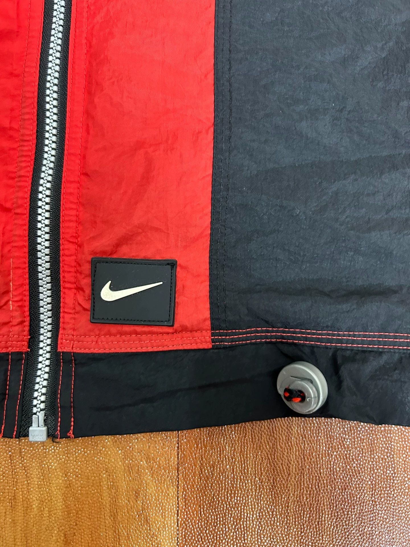 Nike Unisex Vintage 2000s Y2K Nike Track Jacket / Windbreaker Size US L / EU 52-54 / 3 - 3 Thumbnail
