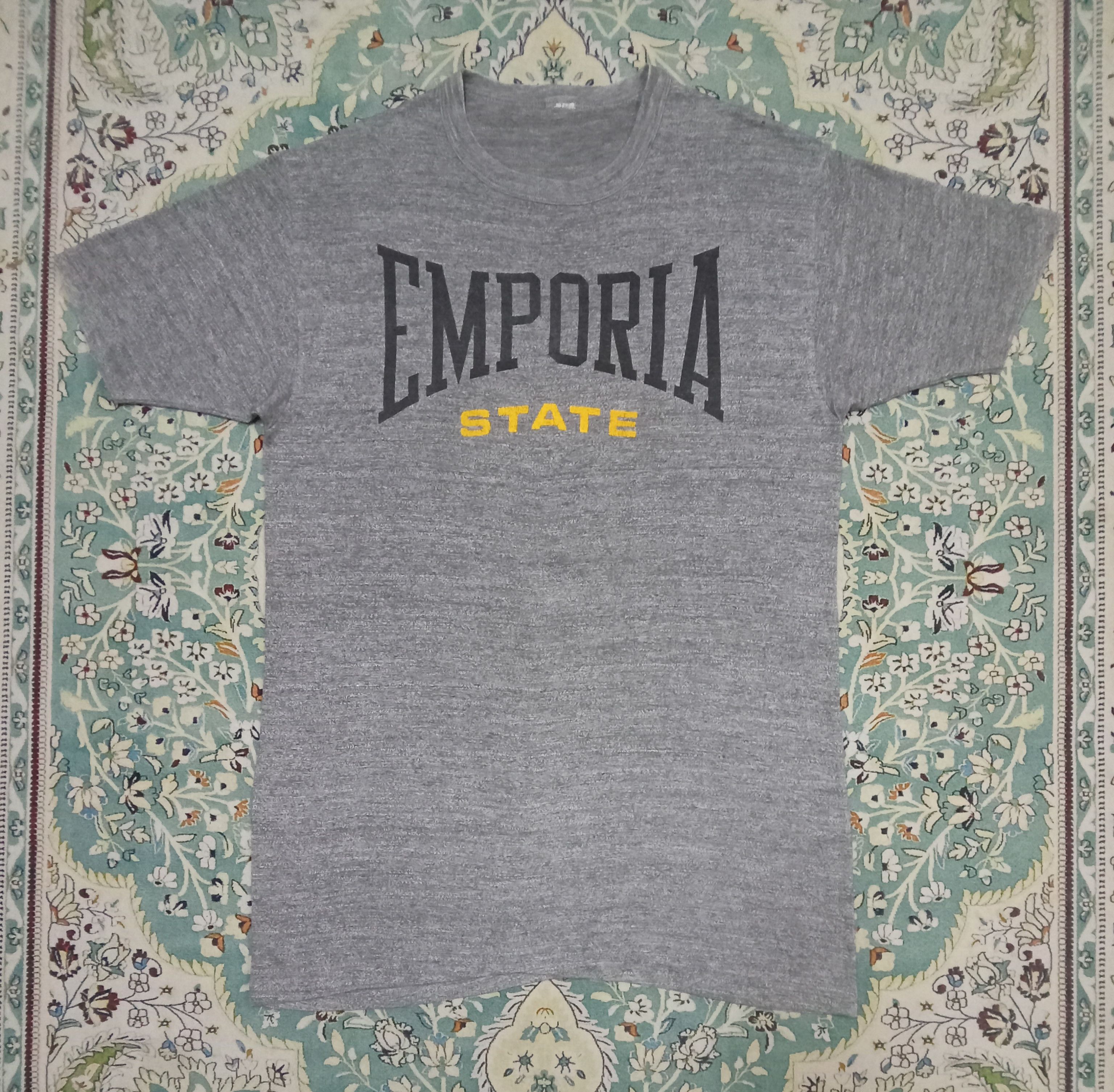 Vintage Vintage Emporia State Tri Blend T Shirt Size US L / EU 52-54 / 3 - 1 Thumbnail