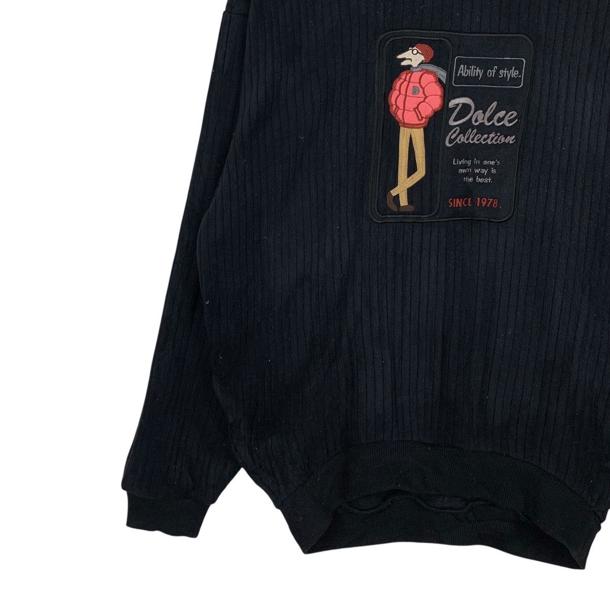 Japanese Brand DOLCE Japan Ability of Style Crewneck Sweatshirt #2049-C89 Size US L / EU 52-54 / 3 - 3 Thumbnail