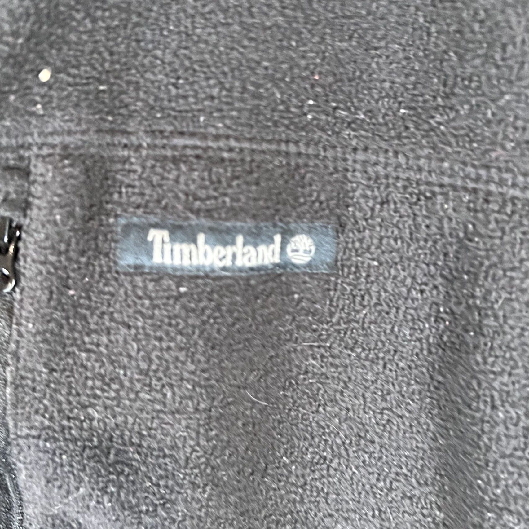 Timberland Timberland Jacket Mens L Black Full Zip Fleece Bomber Coat Pocket Logo Outdoor Hiking Adult Mens Size US L / EU 52-54 / 3 - 2 Thumbnail
