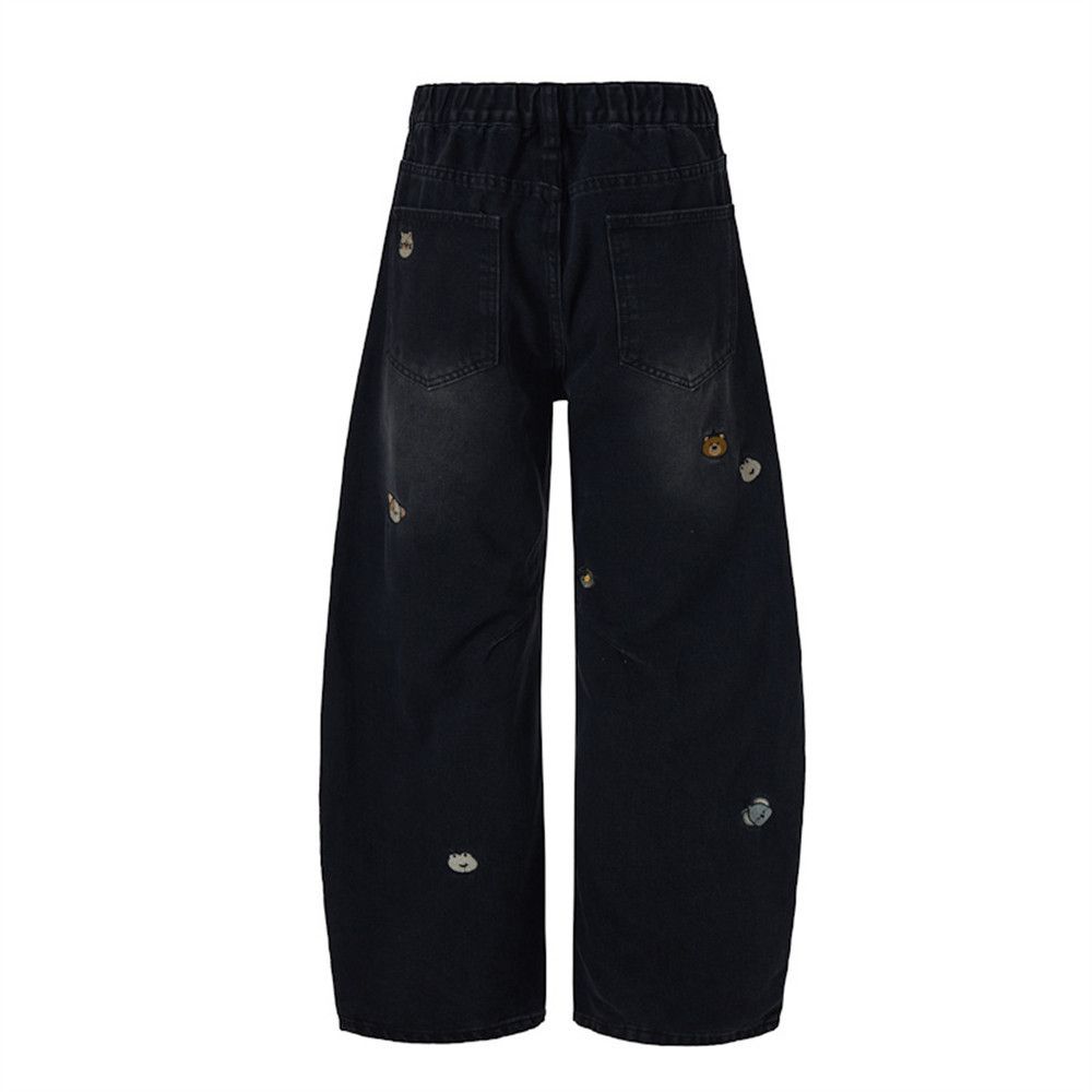 Japanese Brand Retro washed punk fun cartoon embroidered distressed jeans Size US 32 / EU 48 - 5 Thumbnail