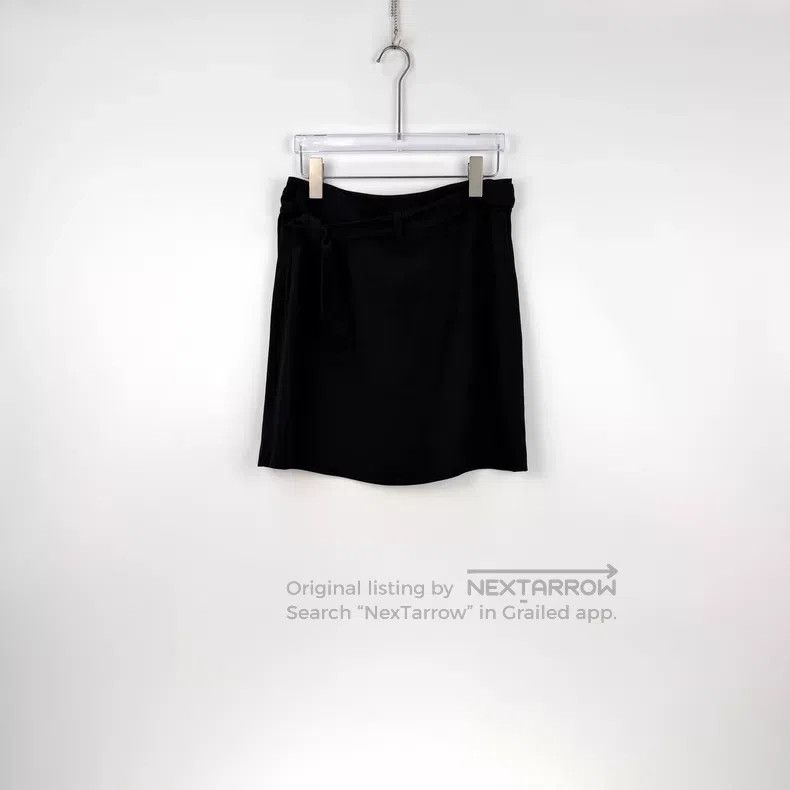 Hermes Hermes Black Metal Ring Silk Short Skirt Size 25" / US 0 / IT 36 - 4 Thumbnail