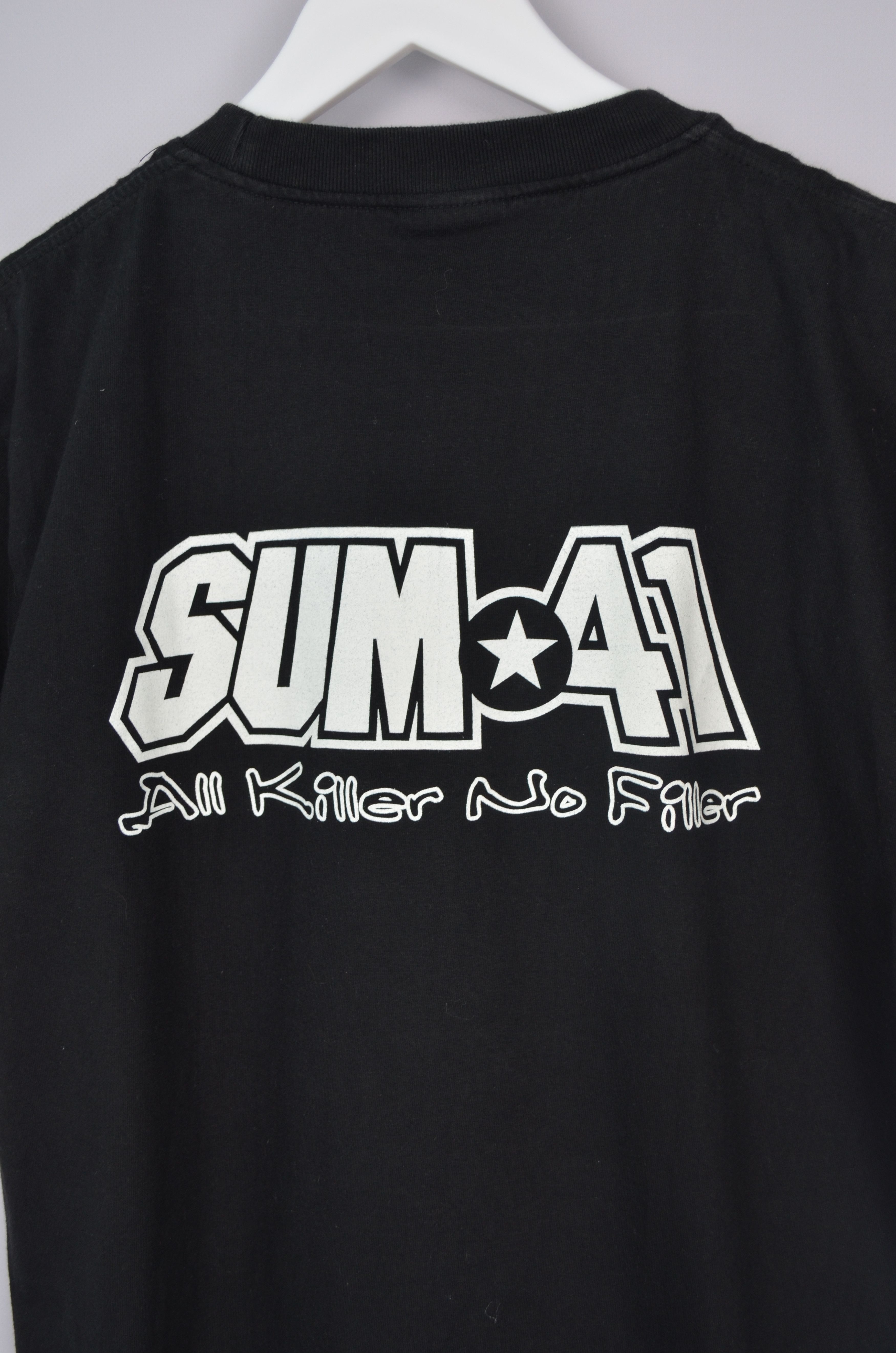 Band Tees × Vintage Sum 41 All Killer No Filler t-shirt Size S P2P 19'6" Size US S / EU 44-46 / 1 - 6 Thumbnail