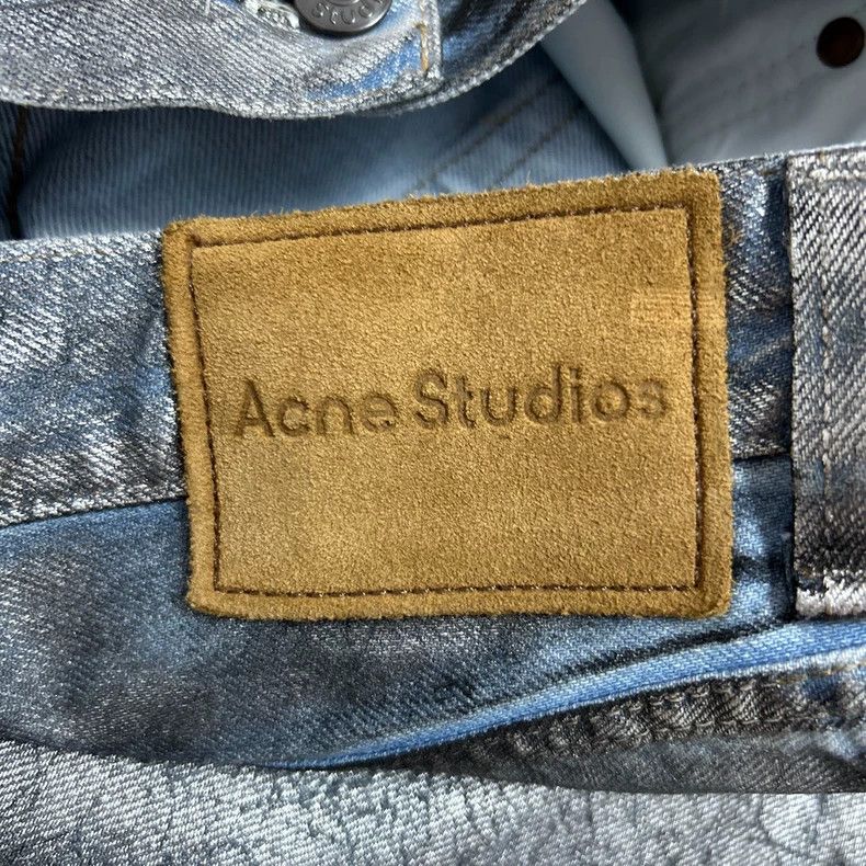Acne Studios acne studios Silver silhouette jeans 2502-Nextarrow Size US 28 / EU 44 - 3 Thumbnail