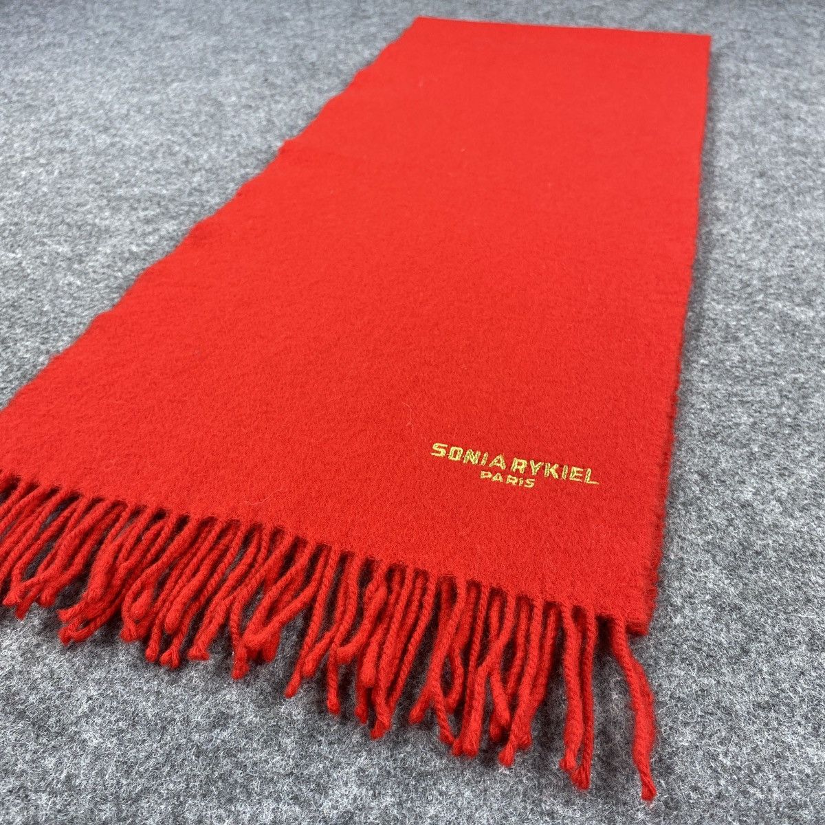 Sonia Rykiel × Vintage Sonia Rykiel Scarf # Muffler # Neckwear # D335 Size ONE SIZE - 4 Thumbnail