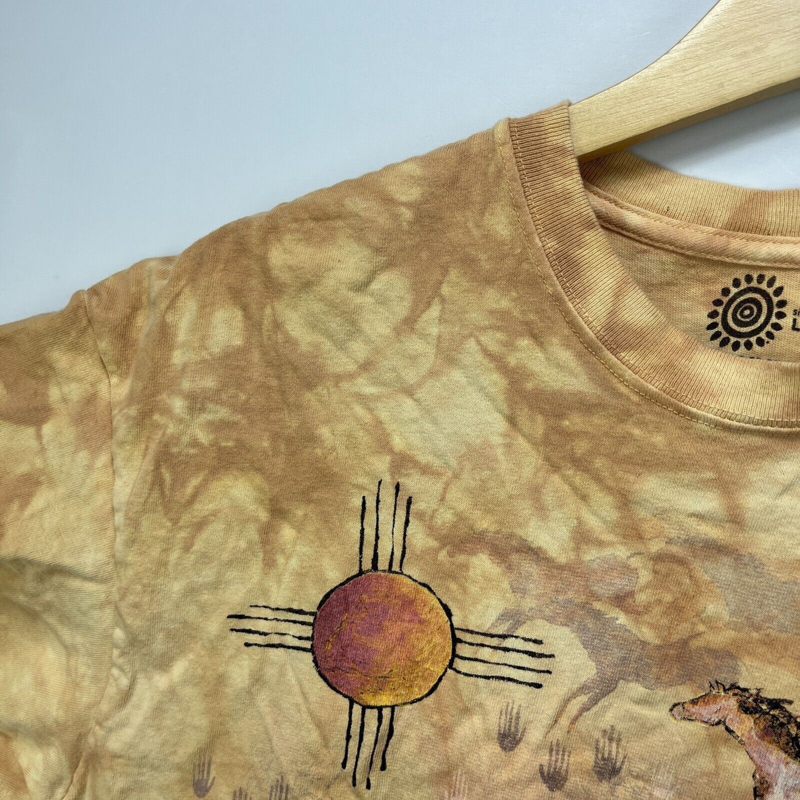 The Mountain × Vintage Vintage Y2K The Mountain Horse Animal Nature Art shirt Large Size US L / EU 52-54 / 3 - 5 Thumbnail