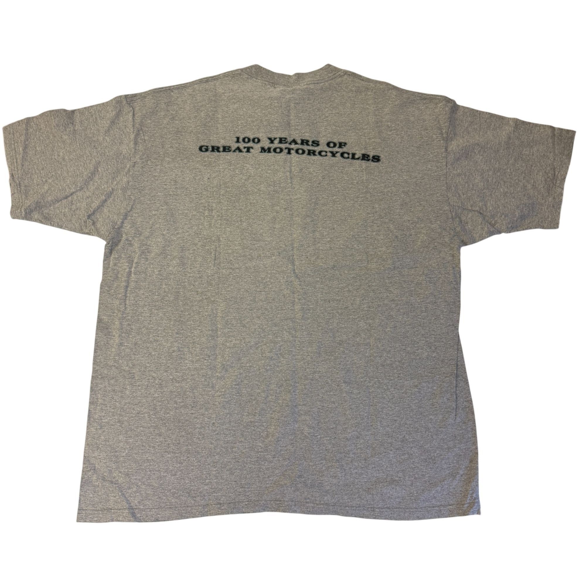 Harley Davidson AMERICAN LEGEND 100 Years Great Motorcycles BIKER T Shirt 2X Size US XXL / EU 58 / 5 - 2 Thumbnail