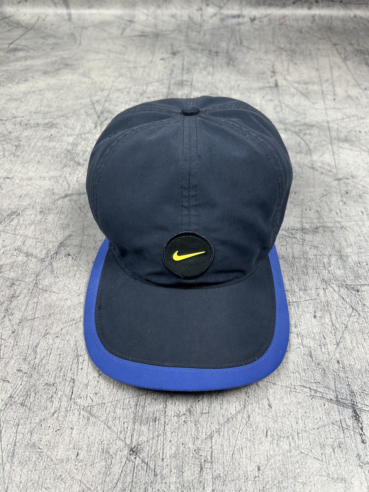 Nike × Vintage Vintage Nike Swoosh Logo Nylon Cap drill y2k alyx Size ONE SIZE - 3 Thumbnail
