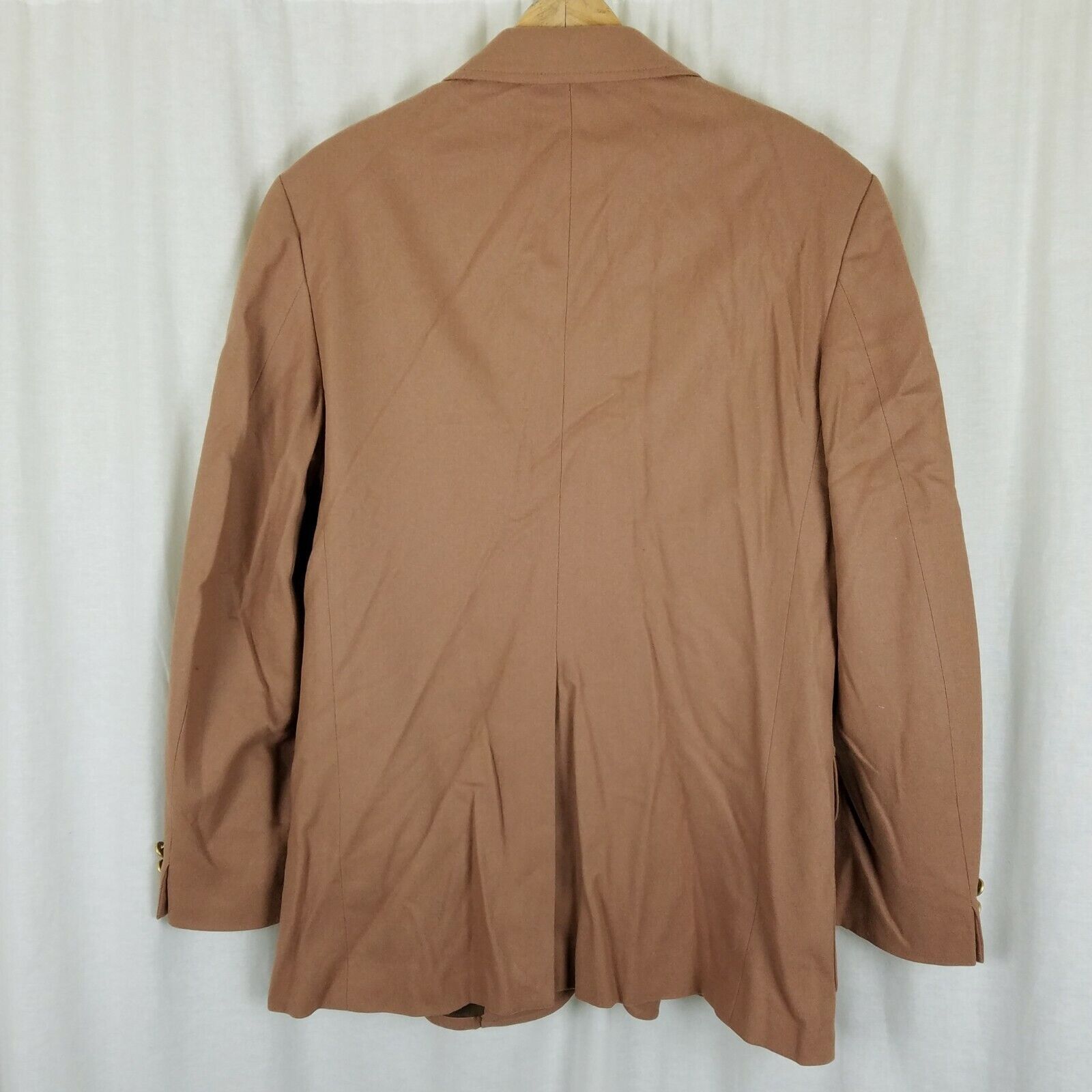 Pendleton Pendleton Wool Camel Sport Coat Suit Jacket Blazer 44 Vtg Size 44R - 4 Thumbnail