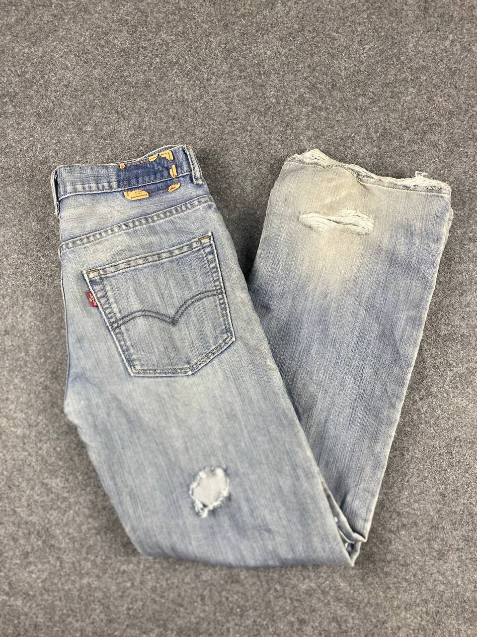Levi's vintage levis 527 distressed bootcut flare denim Size US 30 / EU 46 - 2 Thumbnail