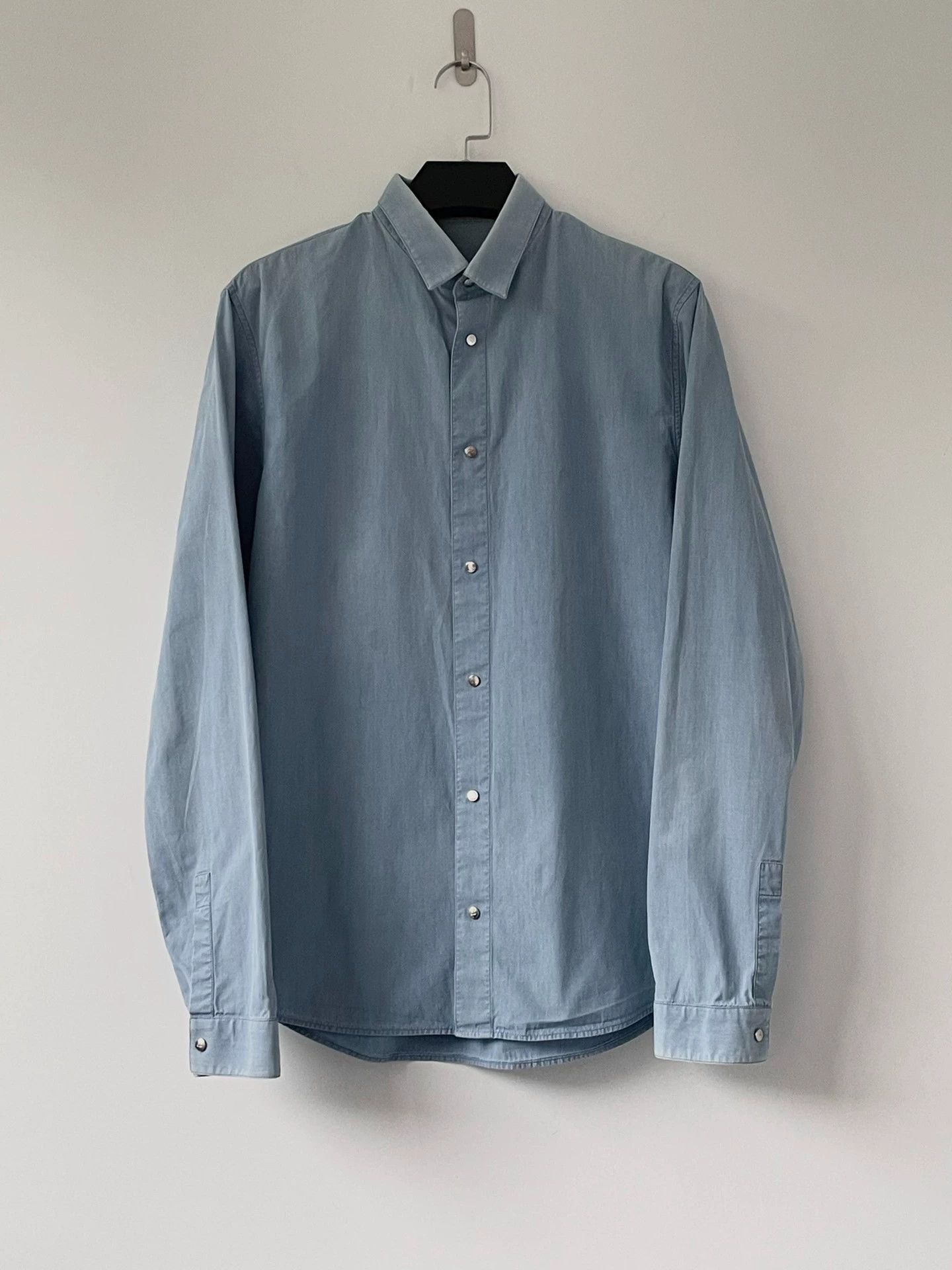 Dior Dior Light Blue Shirt 38 (48/M) Size US S / EU 44-46 / 1 - 1 Thumbnail