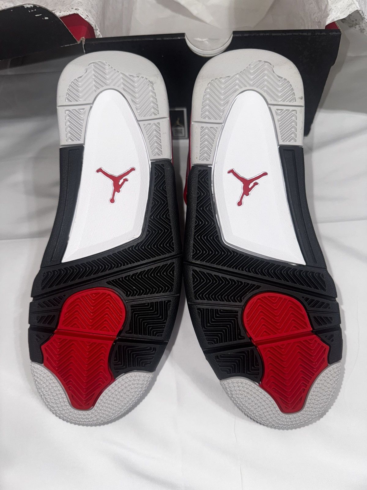 Jordan Brand 2023 Air Jordan 4 Retro 'Red Cement' Size US 8.5 / IT 38.5 - 3 Thumbnail