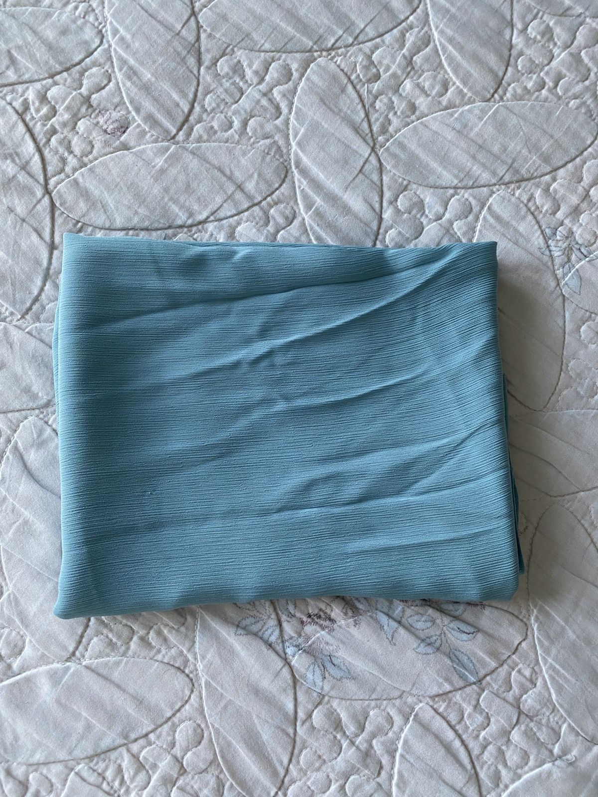 Other VOILE CHIC Premium Chiffon Light Blue Hijab Scarf For Women Size ONE SIZE - 6 Thumbnail