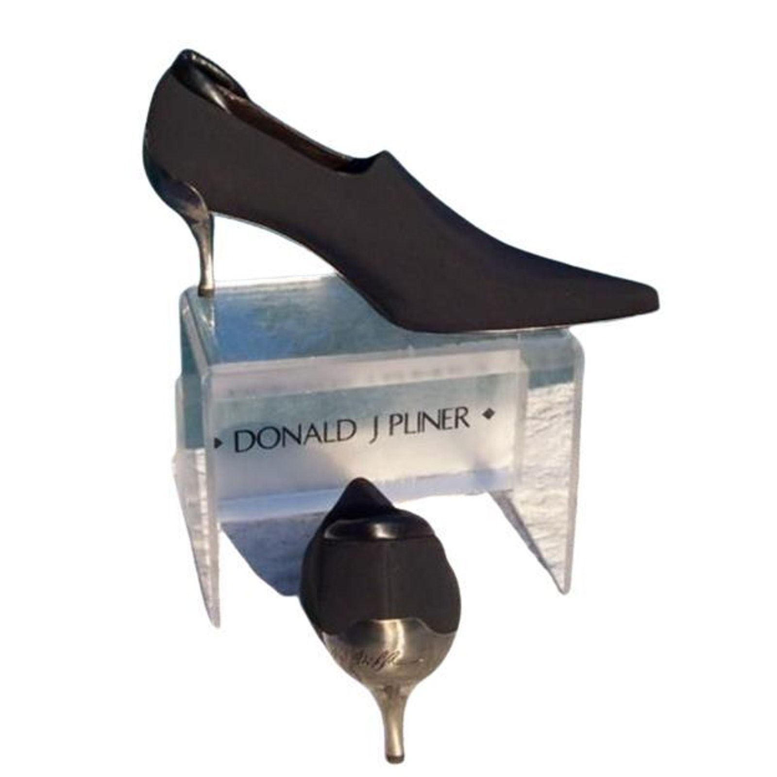 Donald Pliner Donald Pliner Leather Shoe Pump Crepe Elastic Stretch $340 Size US 6 / IT 36 - 3 Thumbnail