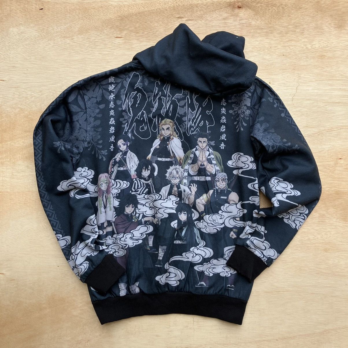 Demon × Japanese Brand DEMON SLAYER ALL OVER PRINT ZIP HOODIE by COSPA Size US M / EU 48-50 / 2 - 6 Thumbnail