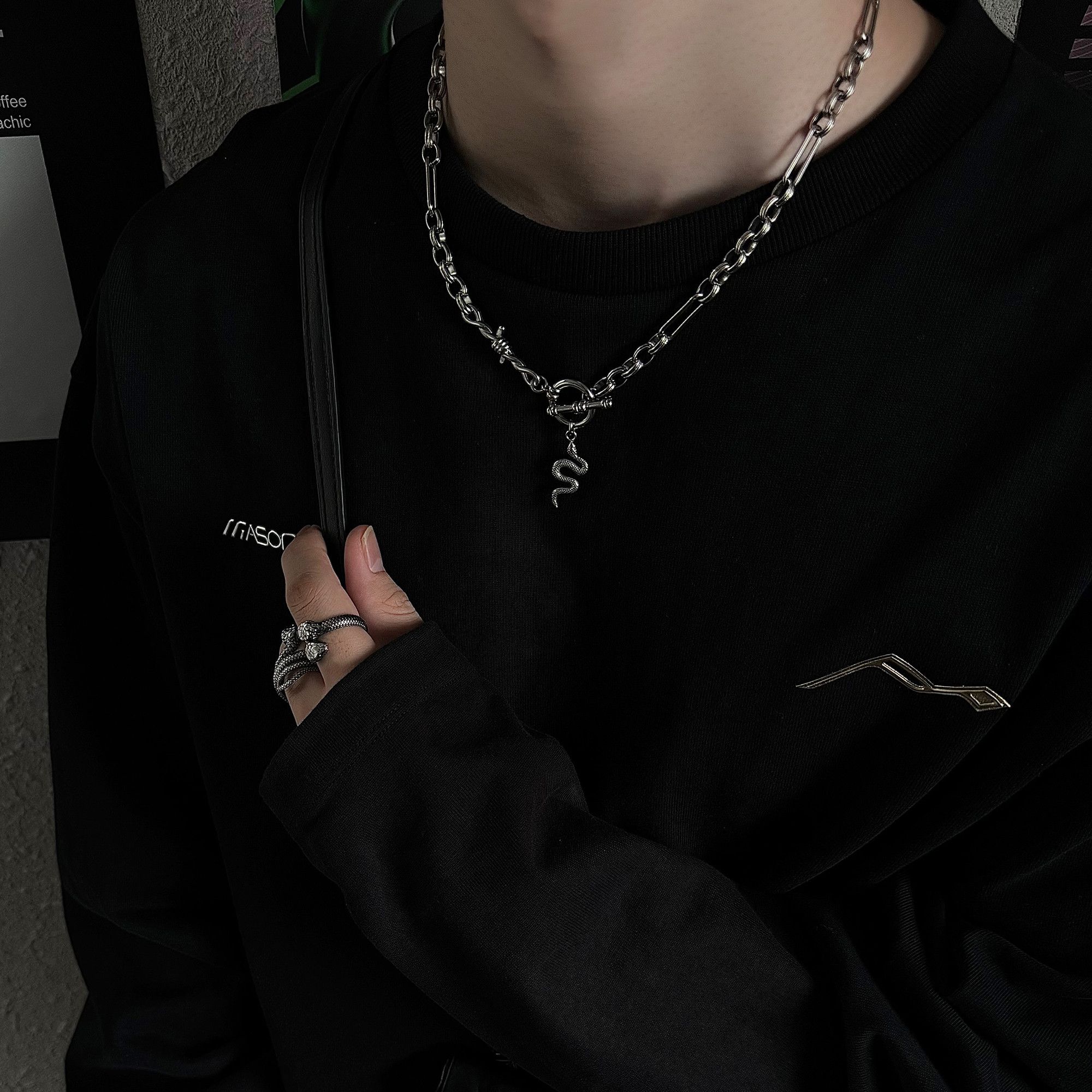 Other Snake Future STEAL! Y2K Chains Necklace Chain Size ONE SIZE - 3 Thumbnail