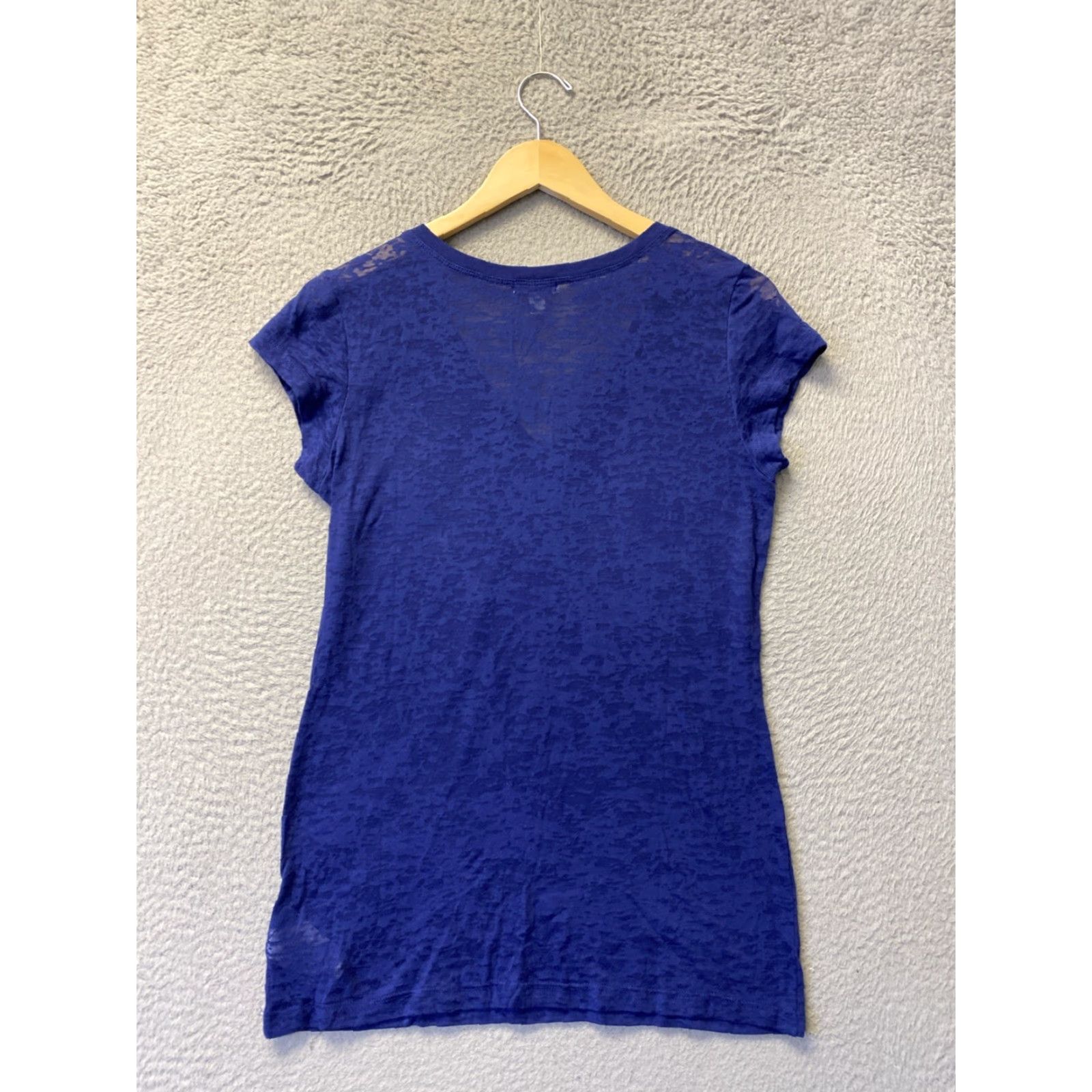 Guess GUESS T-Shirt Woman Blue Logo Crew Neck Short Sleeve XL Regular Cotton-Polyester Top Women’s Shirt Size XL / US 12-14 / IT 48-50 - 6 Thumbnail