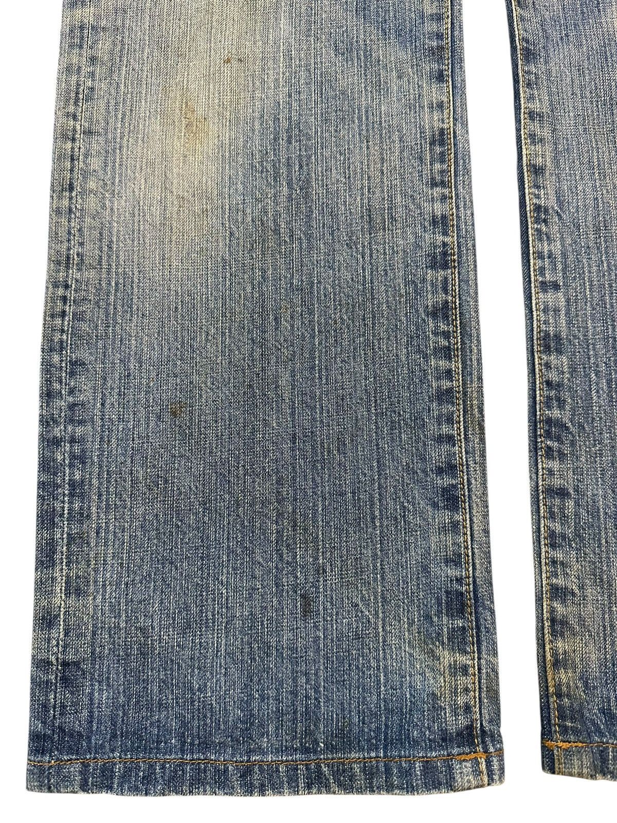 Japanese Brand Vintage Japanese Mud Wash Faded Distress Style Baggy Jeans Size US 32 / EU 48 - 7 Thumbnail