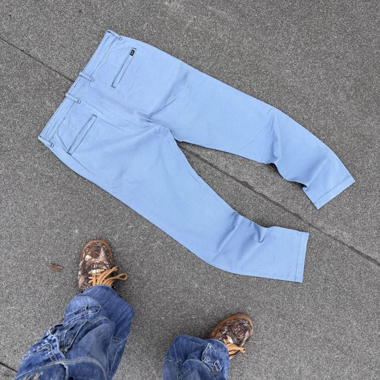 Abercrombie & Fitch × Japanese Brand × Vintage Abercrombie & Fitch chinos Size US 33 - 7 Thumbnail