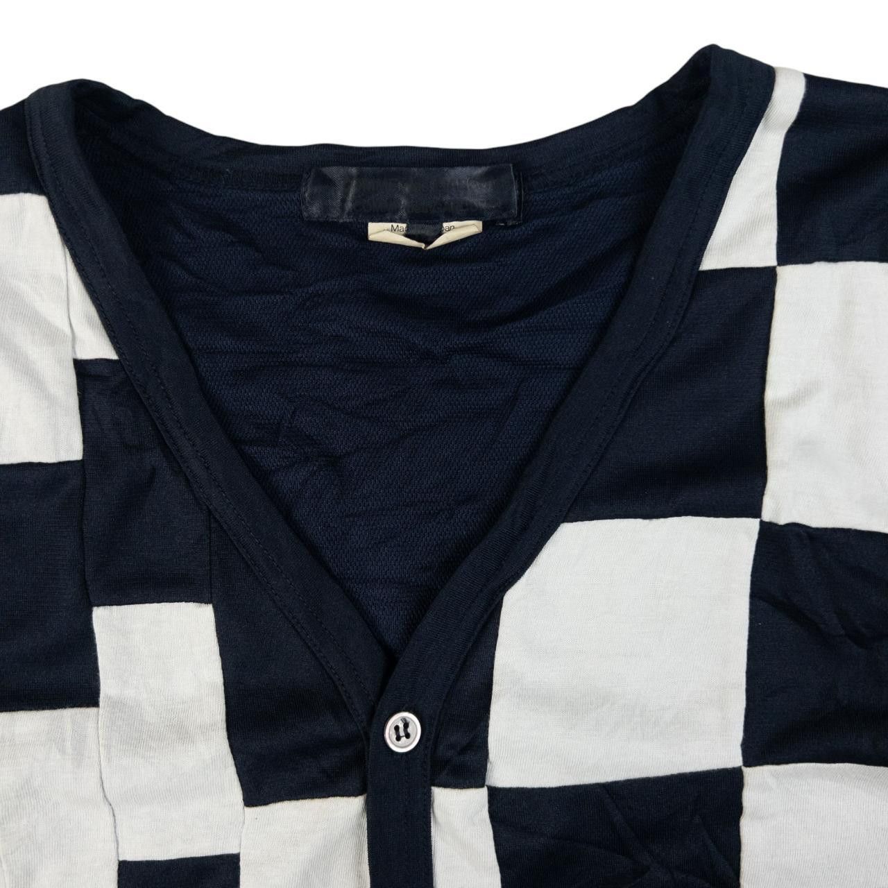 Comme des Garcons Vintage Comme Des Garçons Checkerboard Cardigan Size M Size M / US 6-8 / IT 42-44 - 3 Thumbnail
