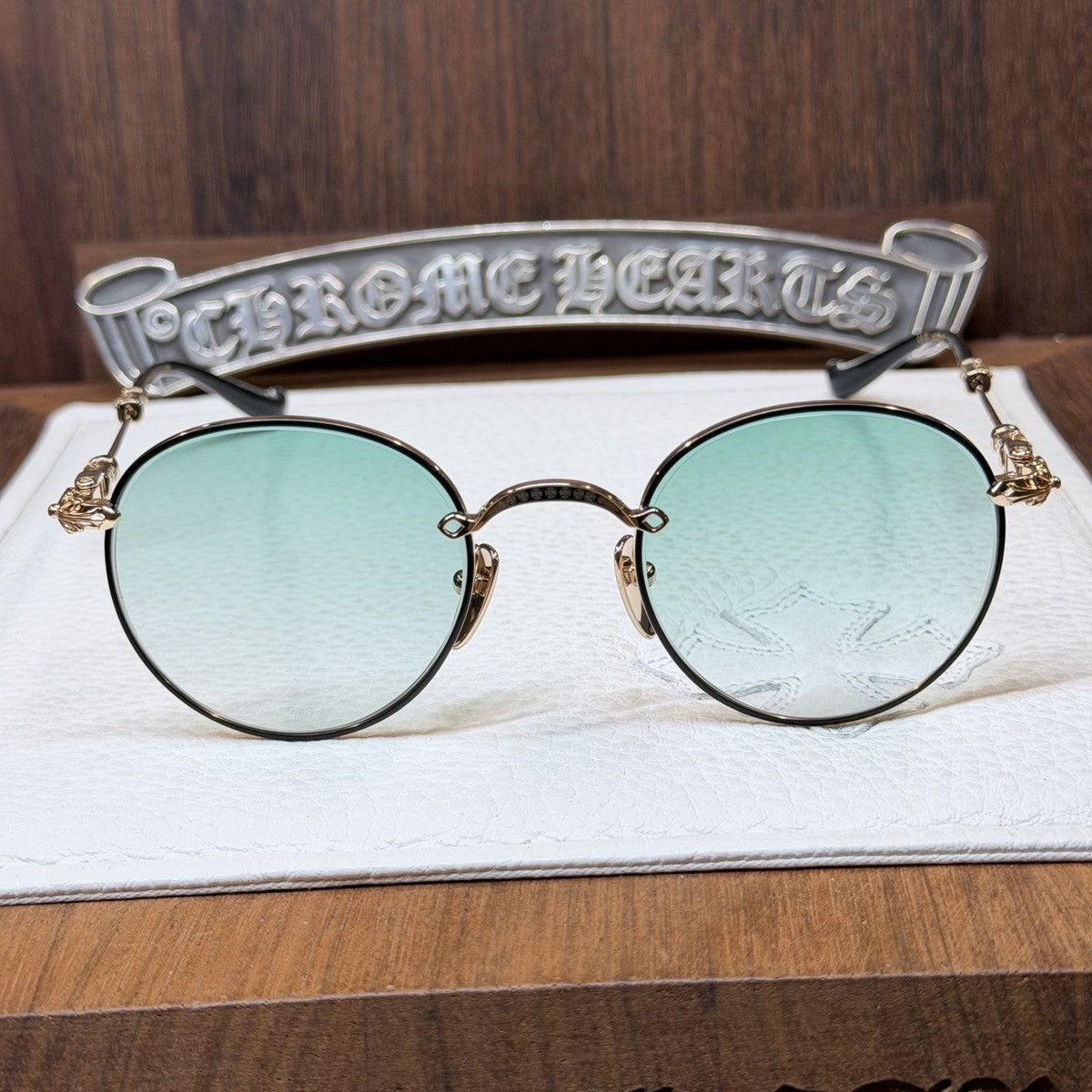 Chrome Hearts Chrome Hearts BUBBA - A 1/1 Sunglasses Size ONE SIZE - 3 Thumbnail