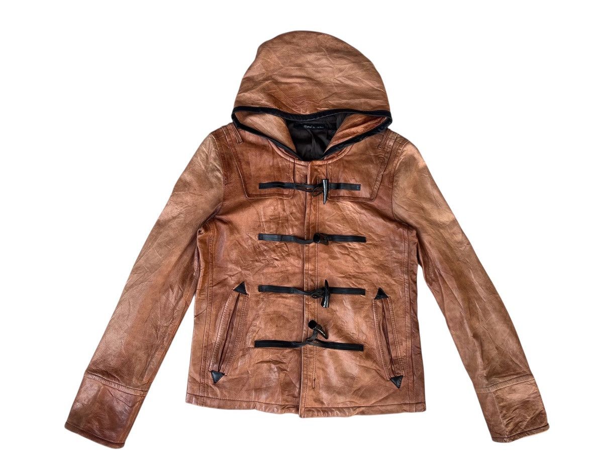 Ekam Ekam Asymmetrical Leather Jacket | Grailed