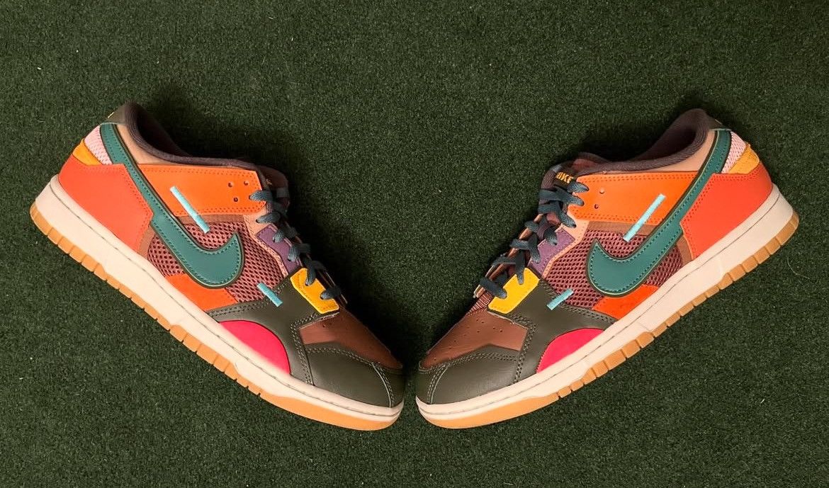Nike Size 11 - Nike Dunk Low Scrap - DB0500-200 Size US 11 / EU 44 - 2 Thumbnail