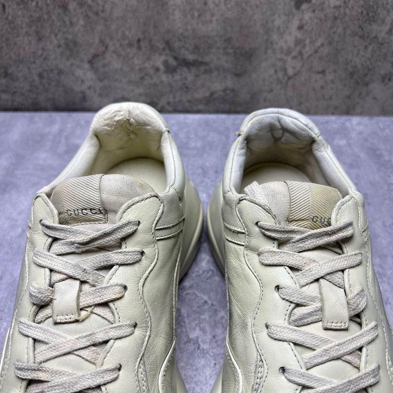 Gucci Gucci Rhyton Distressed Dad Sneakers in Ivory Size US 8.5 / EU 41-42 - 6 Thumbnail