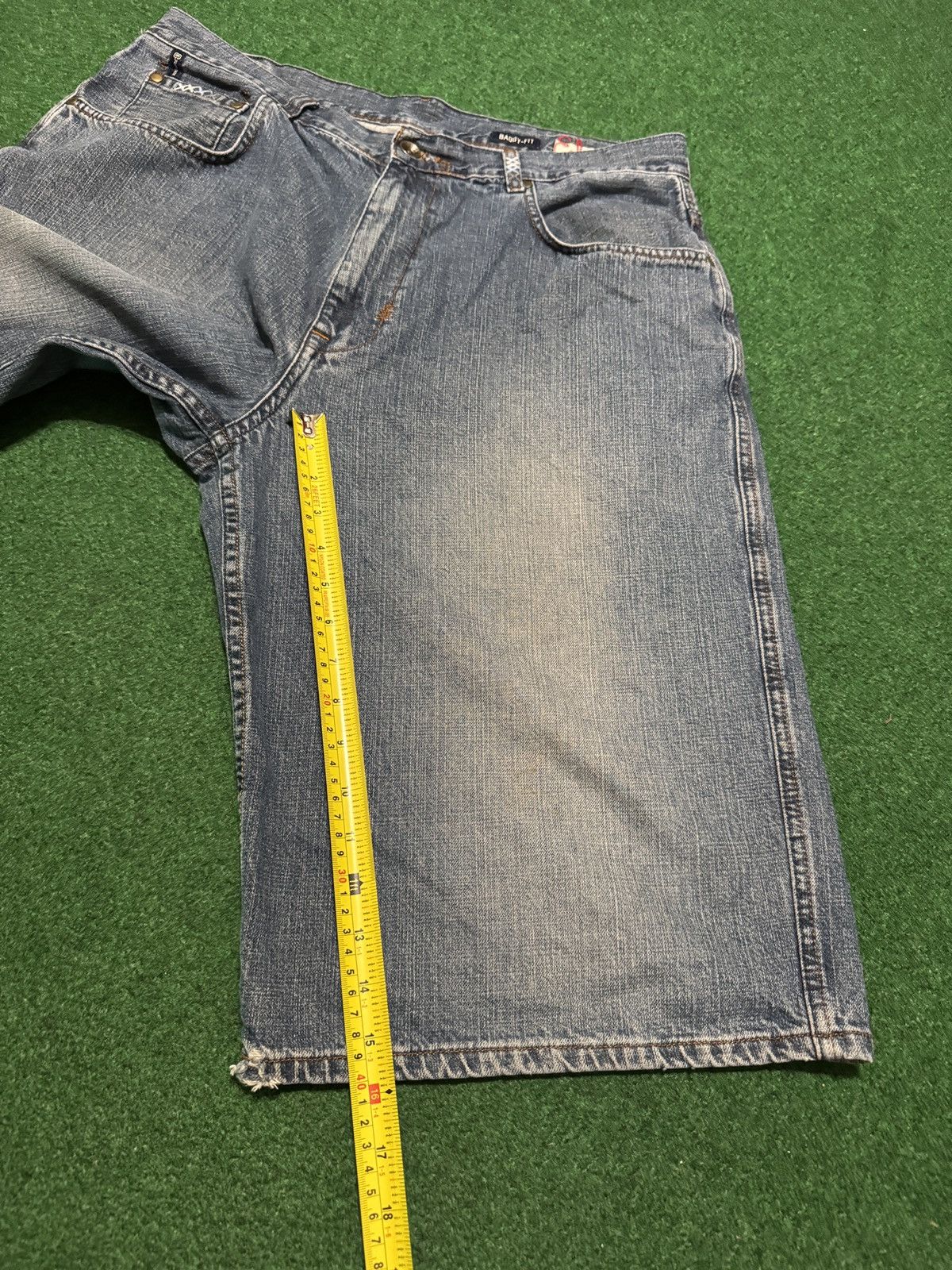 Ecko Unltd. Ecko Unltd Baggy Jorts Vintage Y2K 16” 38 Denim Shorts Size US 38 / EU 54 - 6 Thumbnail