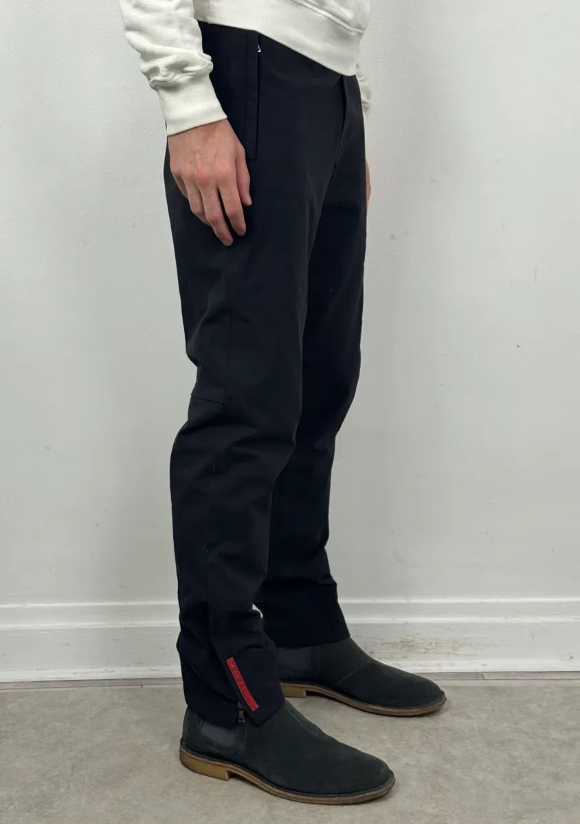 Prada 2000s Prada Navy Wool Linea Rossa Pants Size US 32 / EU 48 - 3 Thumbnail