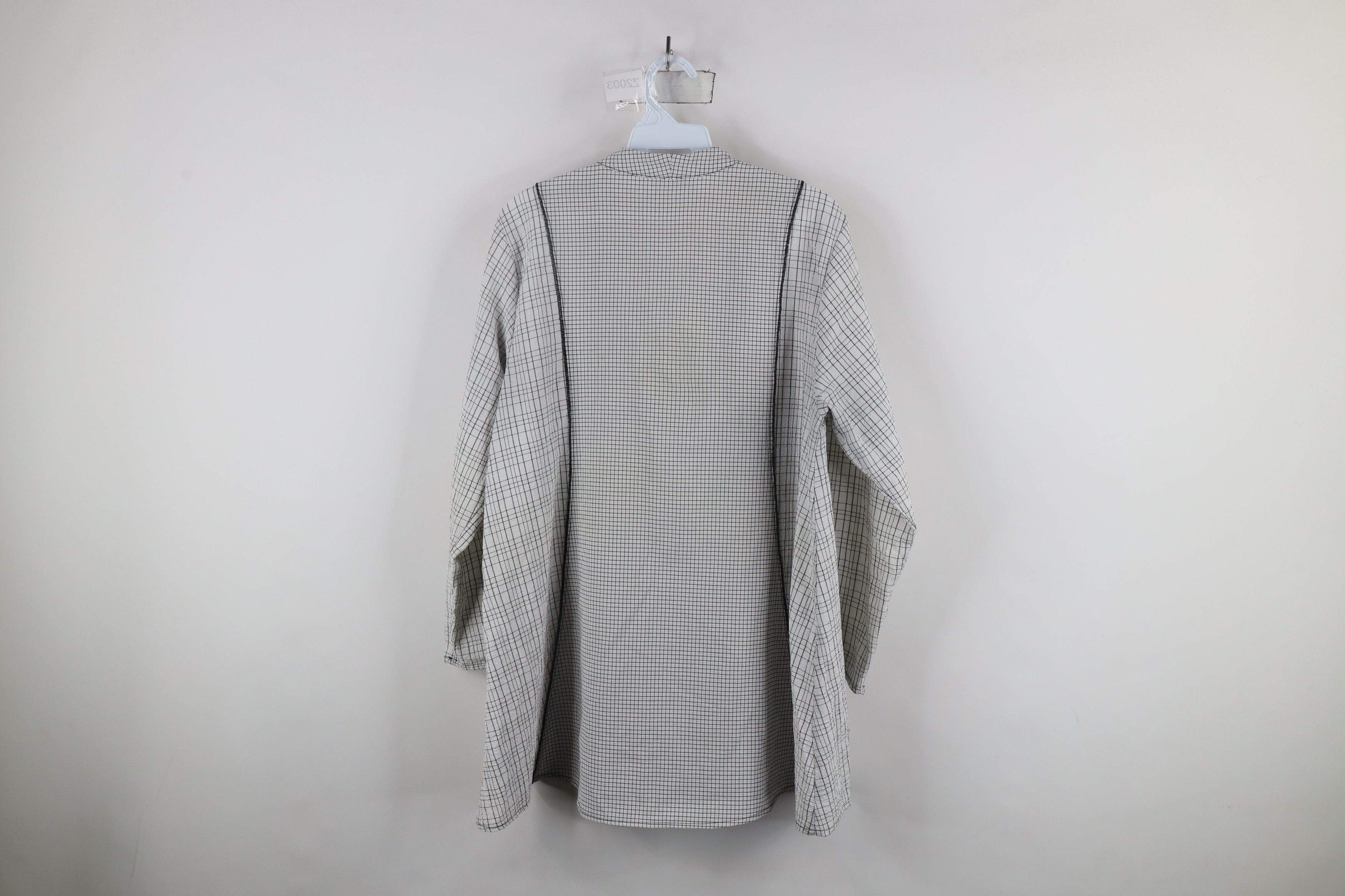 Vintage Vintage 90s Lagenlook Oversized Button Tunic Shirt Size M / US 6-8 / IT 42-44 - 12 Thumbnail