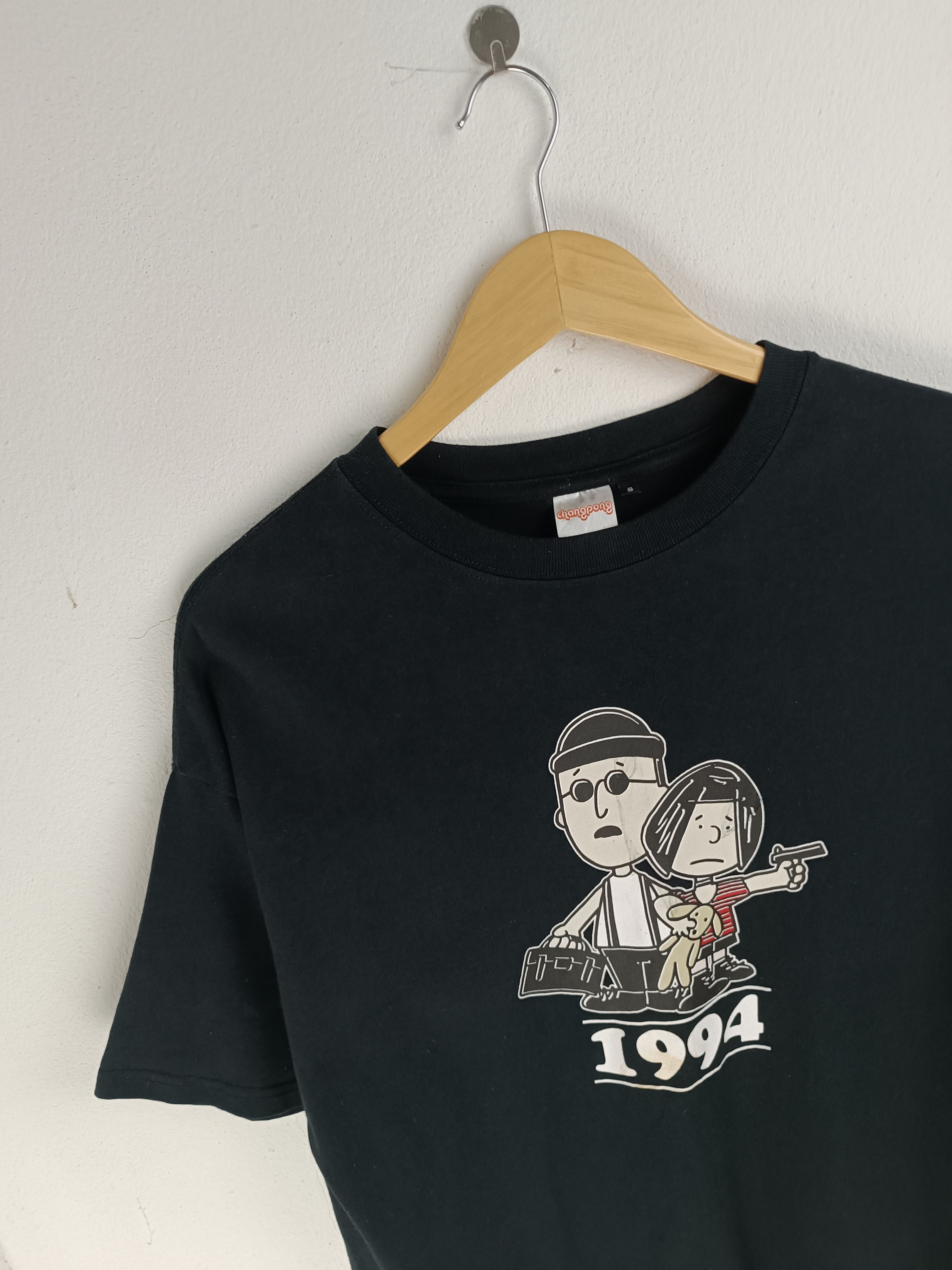 Vintage VINTAGE 1994 LEON THE PROFESSIONAL MOVIE TEES VERY RARE Size US L / EU 52-54 / 3 - 10 Thumbnail