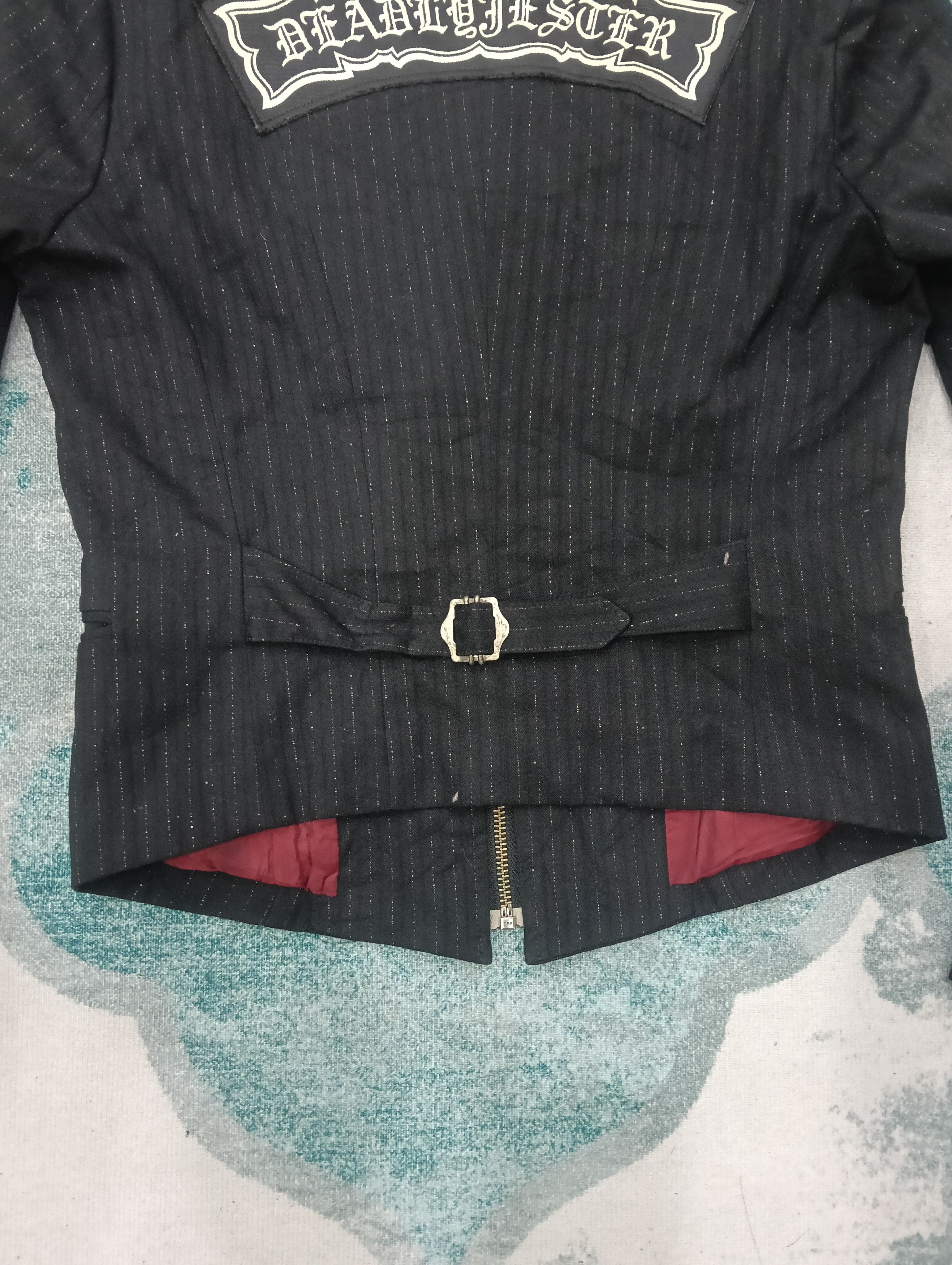 Designer × If Six Was Nine × Japanese Brand DeadlyJester Gothic Like Blazer Jacket Size US S / EU 44-46 / 1 - 7 Thumbnail