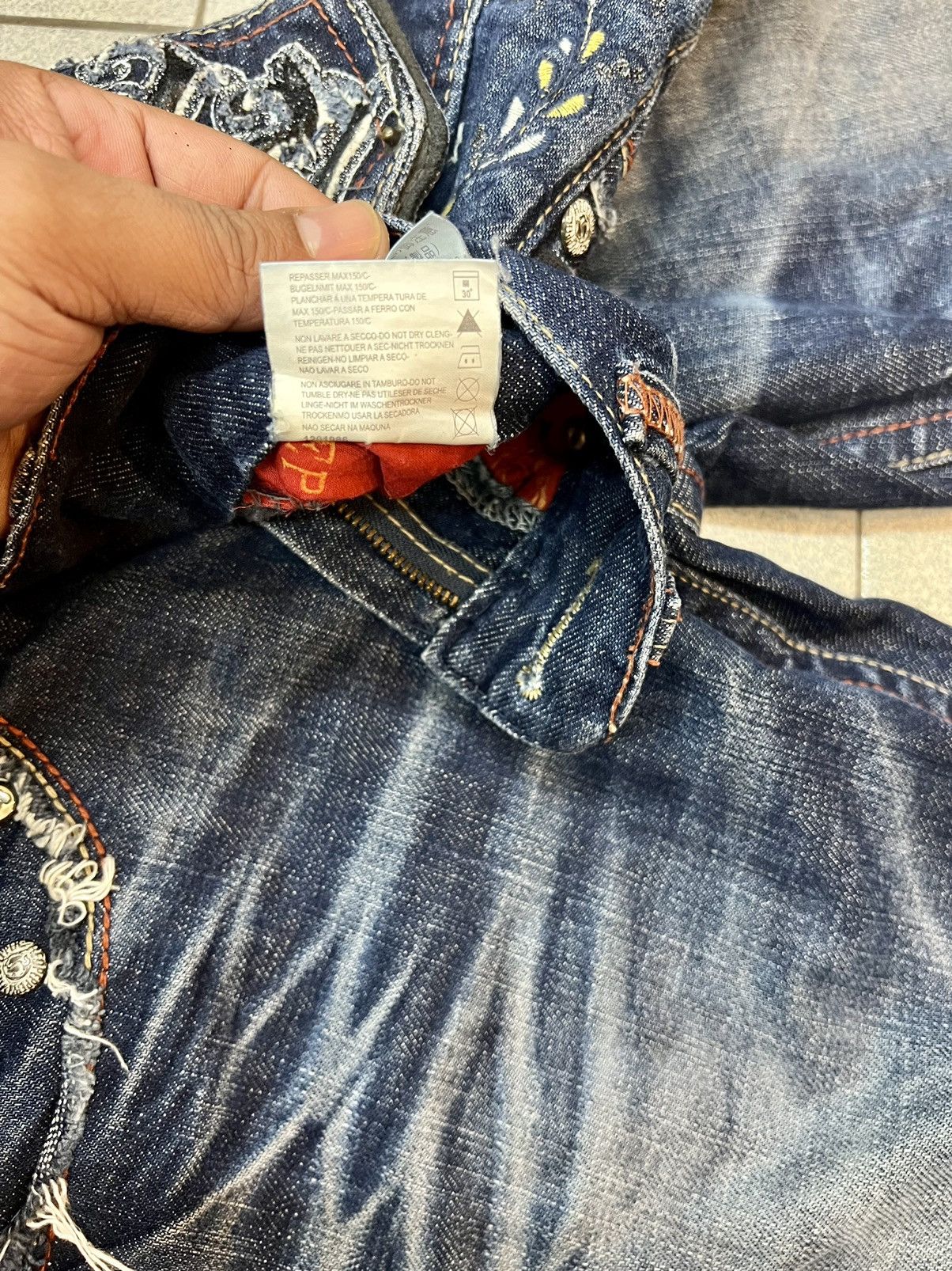 Hysteric Glamour Redpepper Seditionaries Distressed Jeans Size US 32 / EU 48 - 13 Thumbnail