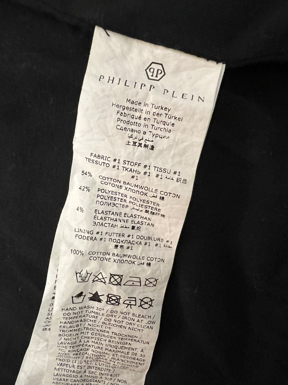 Philipp Plein Philip Plein Logo Zip Up Cardigan Sweatshirt Size US L / EU 52-54 / 3 - 7 Thumbnail