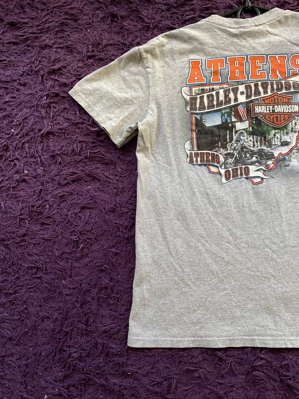 Harley Davidson × Vintage Y2K Harley Davidson T-Shirt Cotton Size US S / EU 44-46 / 1 - 15 Thumbnail