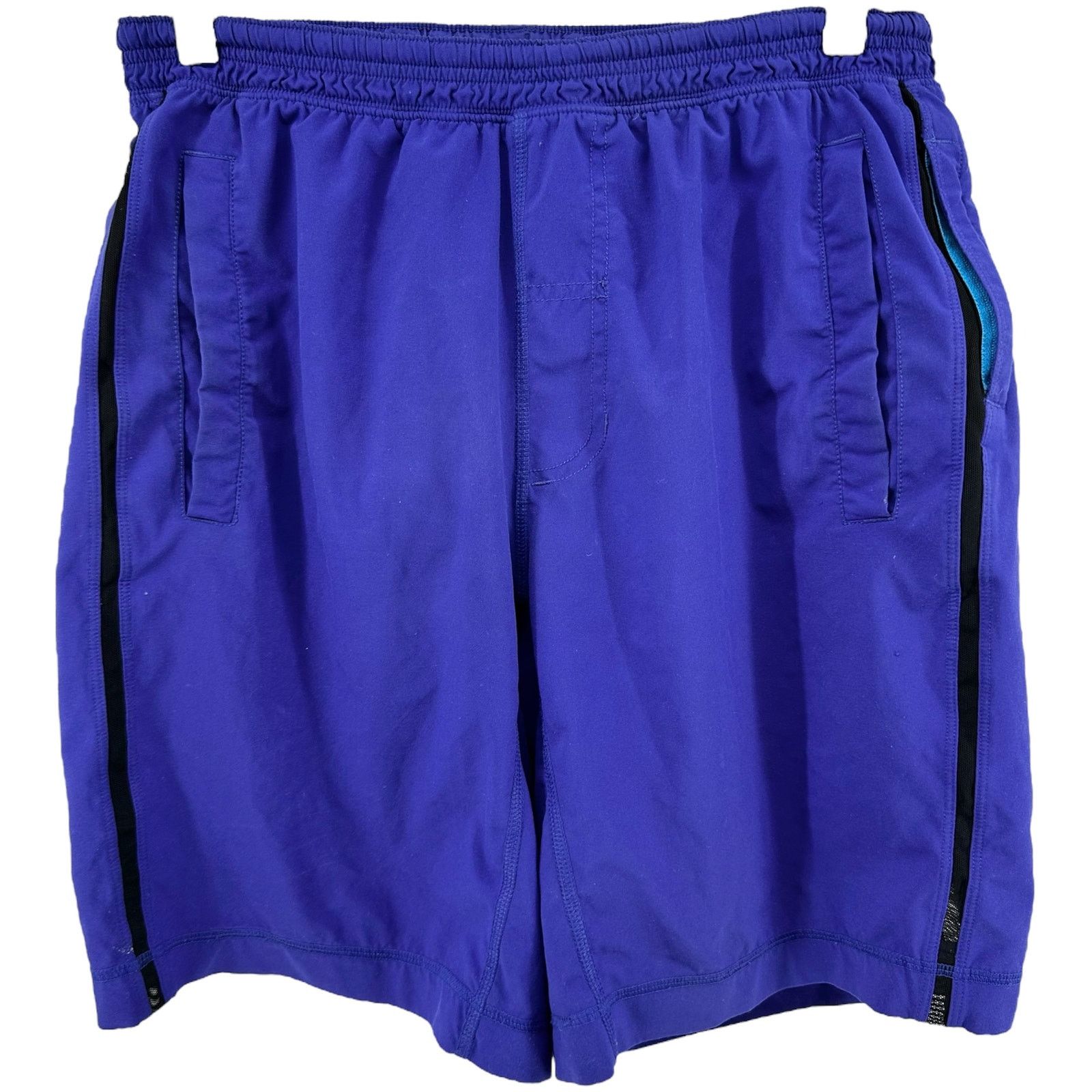 Lululemon Lululemon Run: Response 9" Short Liner Pockets Sapphire Blue Size US 40 / EU 56 - 2 Thumbnail