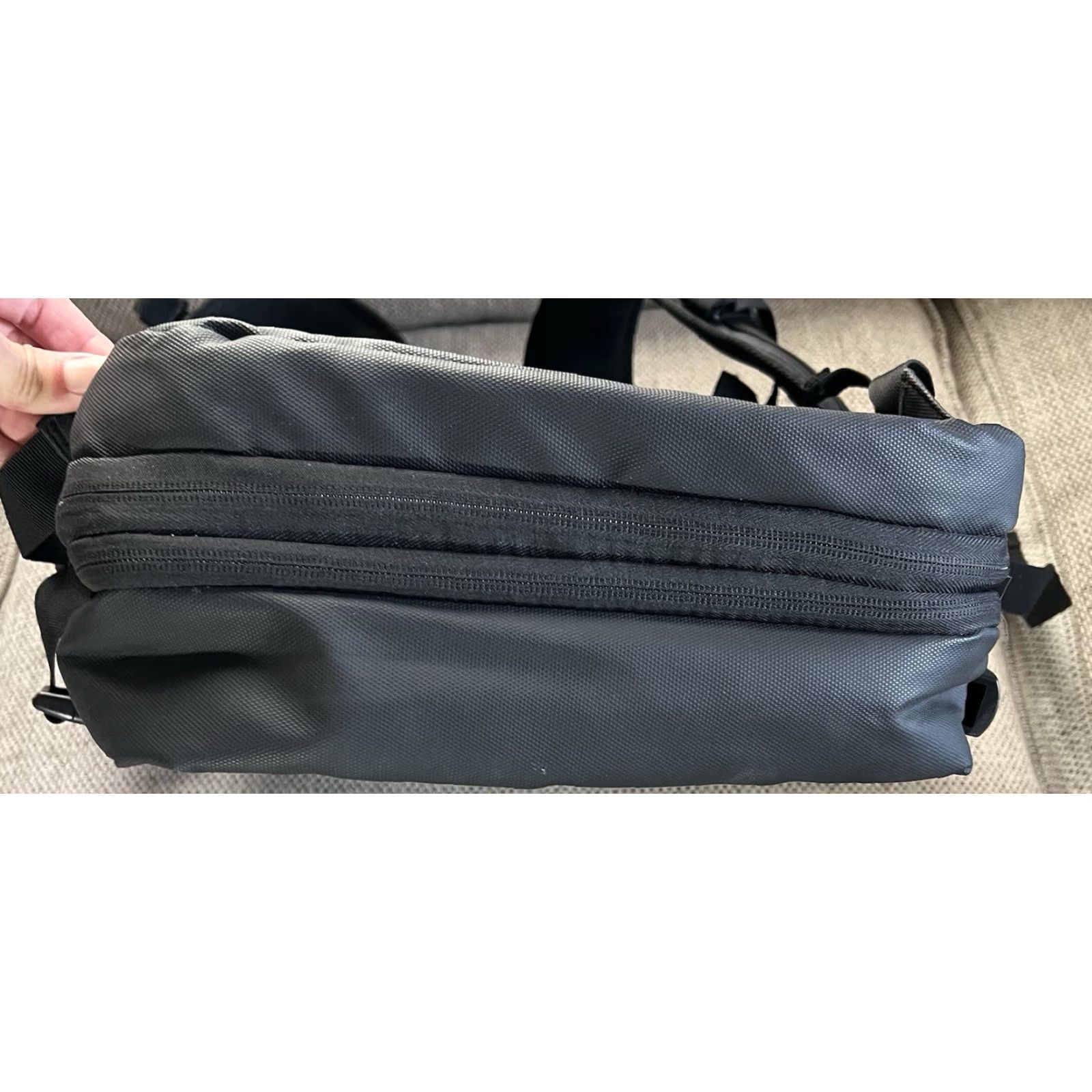 Vintage TRU WEAR Navigate 2.0 Backpack 15.6 Inch Laptop Expandable Backpack Black Nylon Unisex Adults Large College Outdoor School 18” x 13” x 4-6.75” Size ONE SIZE - 4 Thumbnail