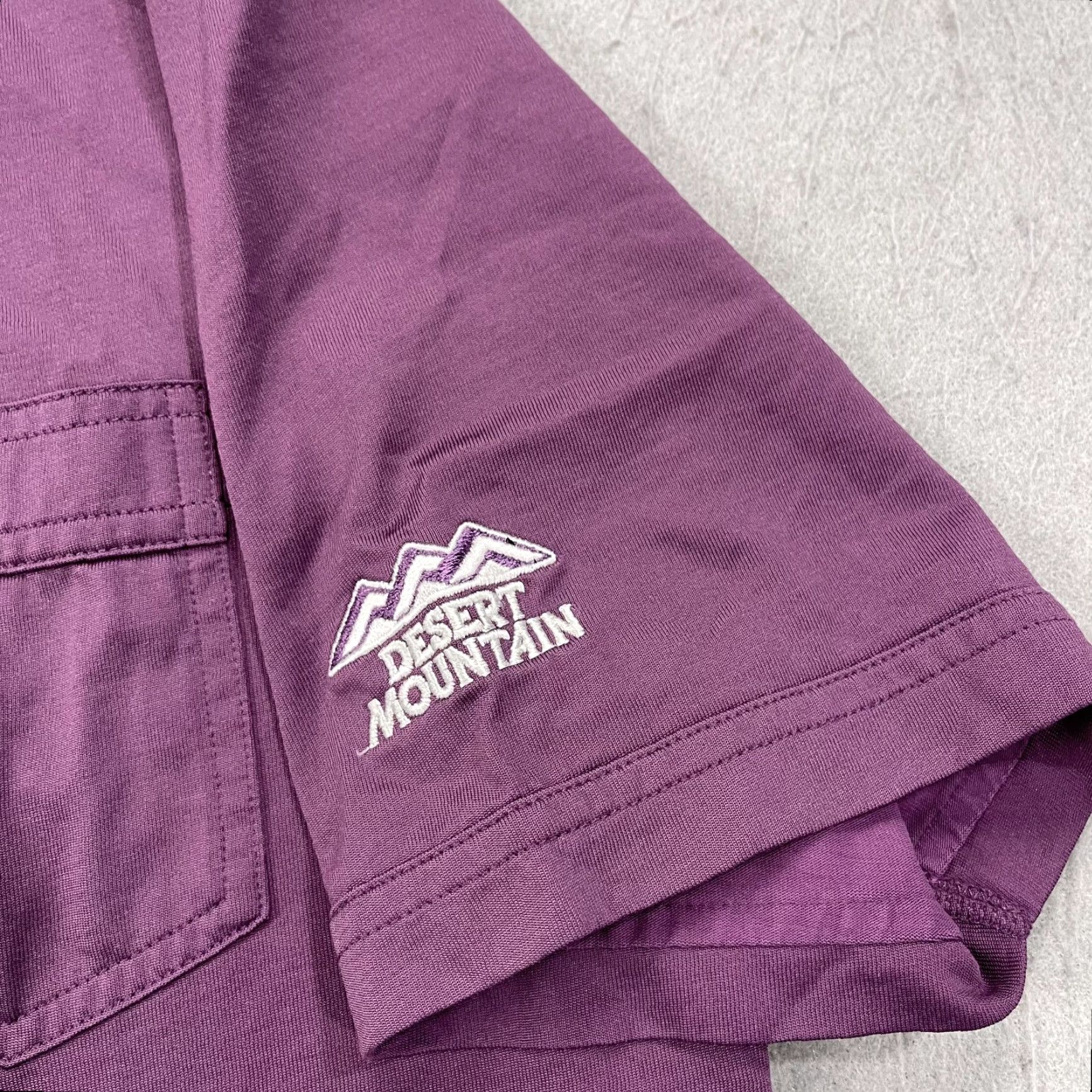 TravisMathew Desert Mountain Polo Shirt Mens Large Purple Travis Mathew Cotton Blend Golf Polo shirt Mens L Purple Travis Mathew Golf Shirt Size US L / EU 52-54 / 3 - 4 Thumbnail
