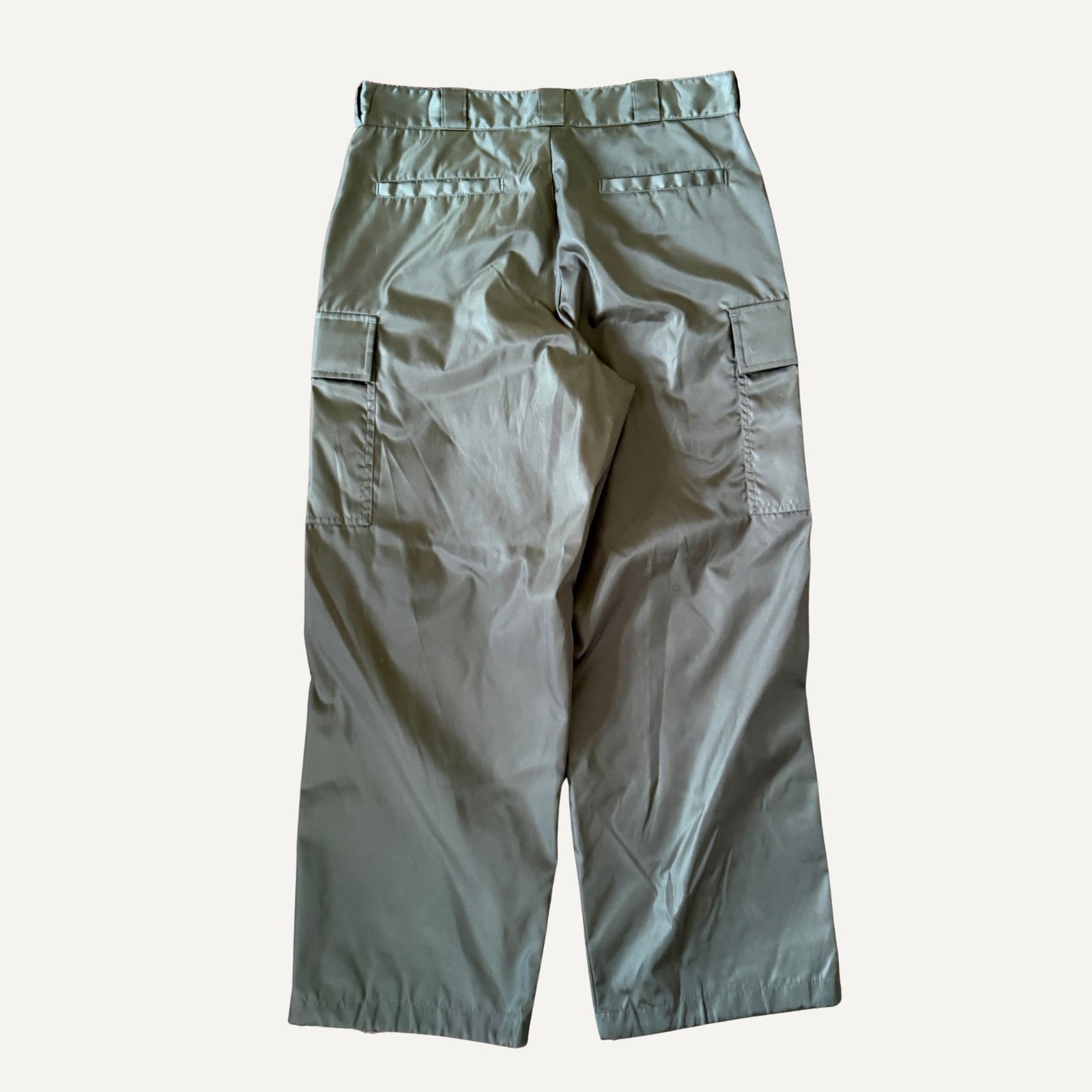 Prada Size 34 - Prada Men's Logo Re-Nylon Straight-Leg Cargo Pants Size US 34 / EU 50 - 2 Thumbnail