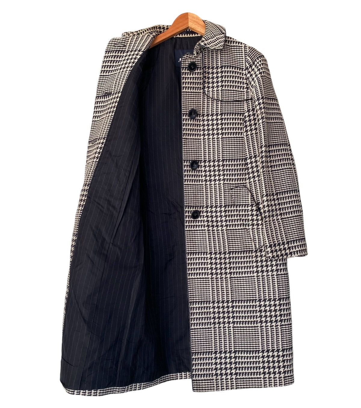 Aquascutum × Designer × Japanese Brand Rare AQUASCUTUM LONDON Long Coat Jacket Size M / US 6-8 / IT 42-44 - 12 Thumbnail