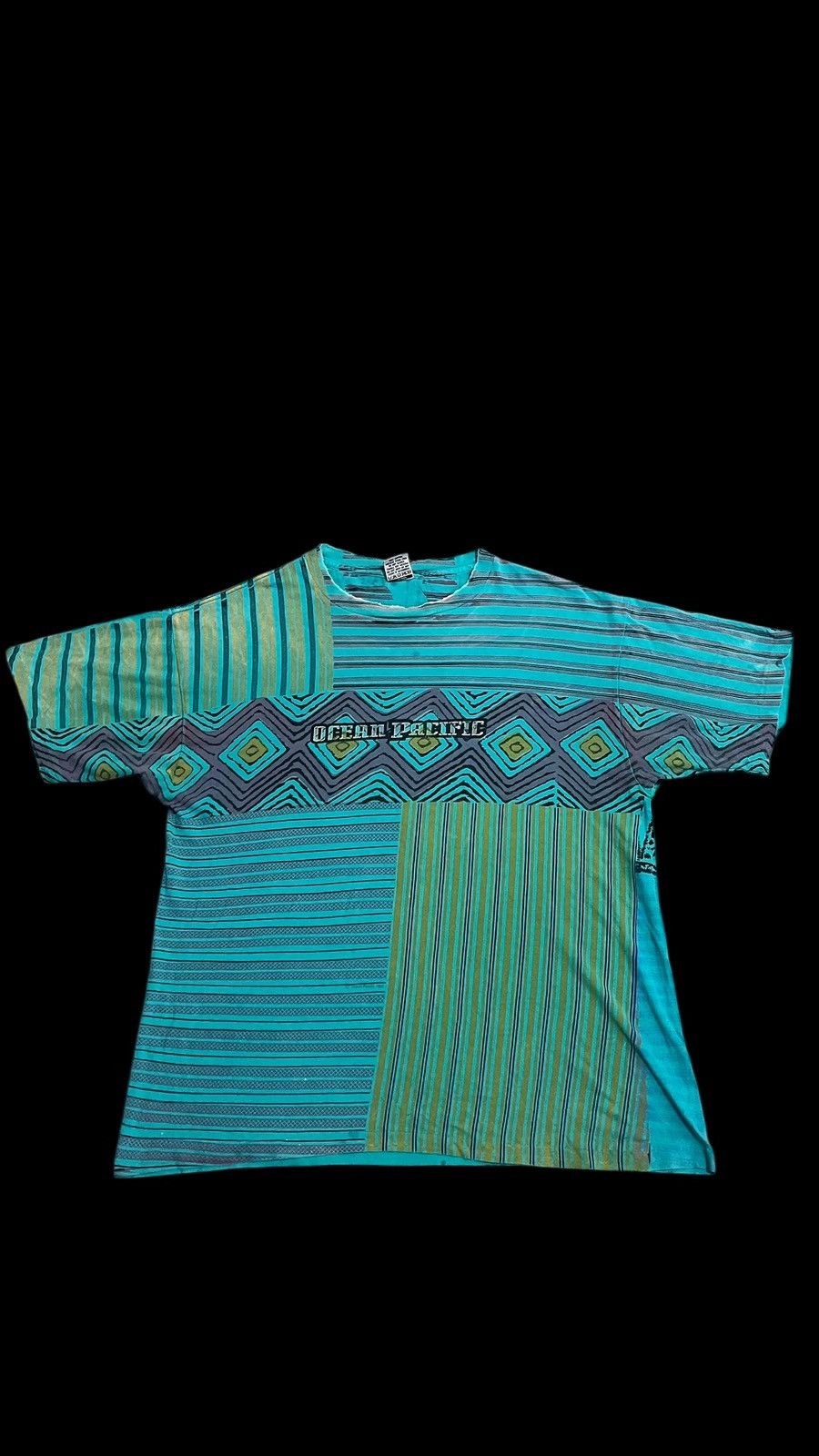 Ocean Pacific Thrashed Vintage Ocean Pacific Shirt Size US L / EU 52-54 / 3 - 1 Thumbnail