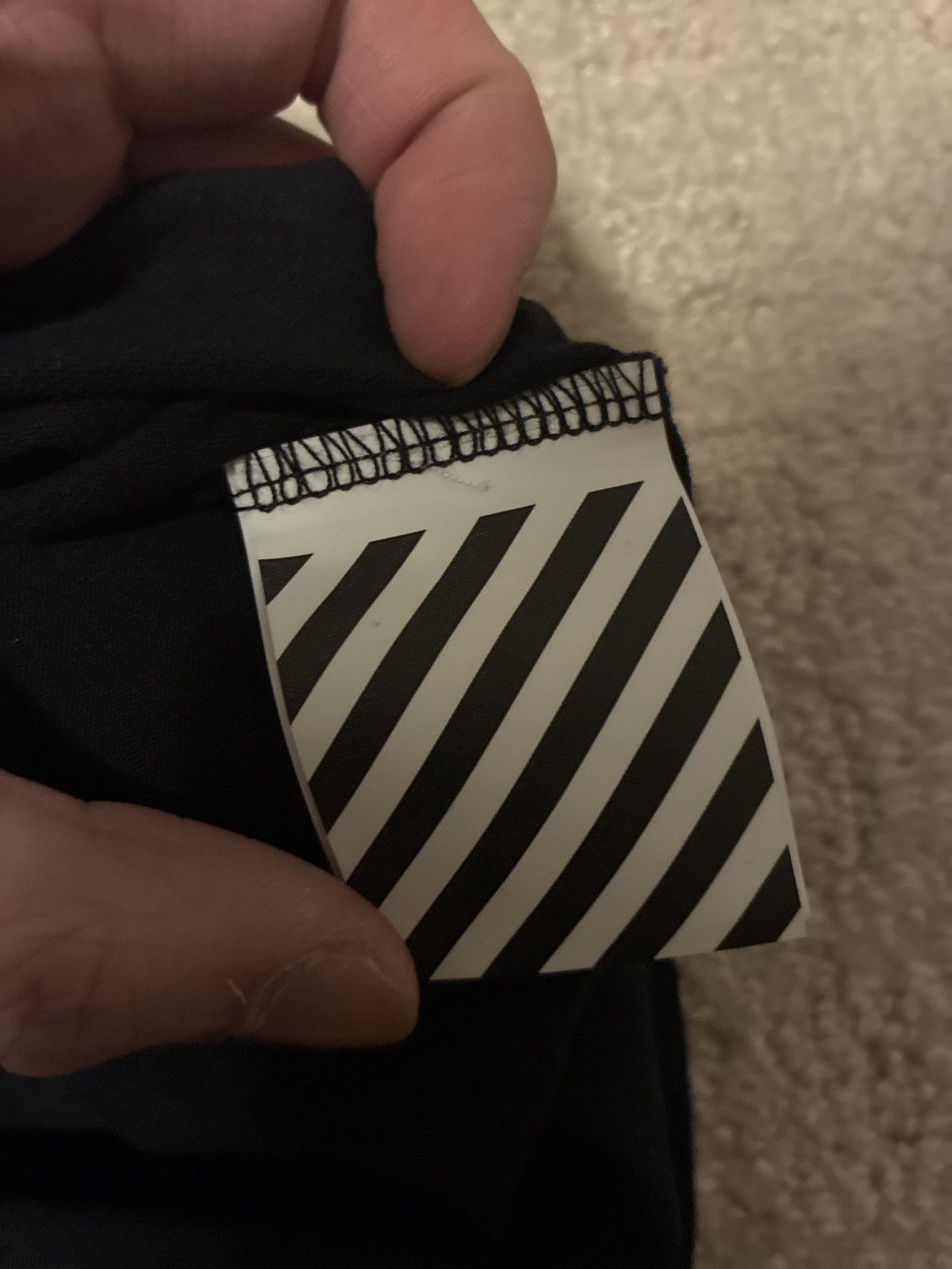 Off-White OFF-WHITE pascal painting black long sleeve Size XS / US 0-2 / IT 36-38 - 3 Thumbnail